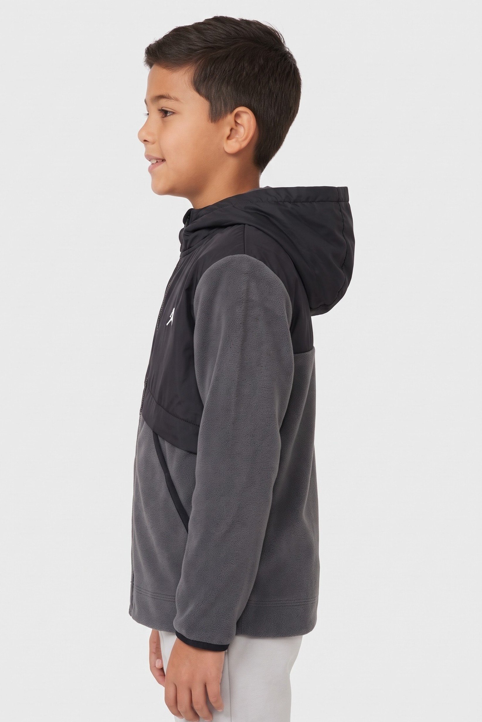 Kids Boy Long Sleeve Outdoor Jacket, Multicolor