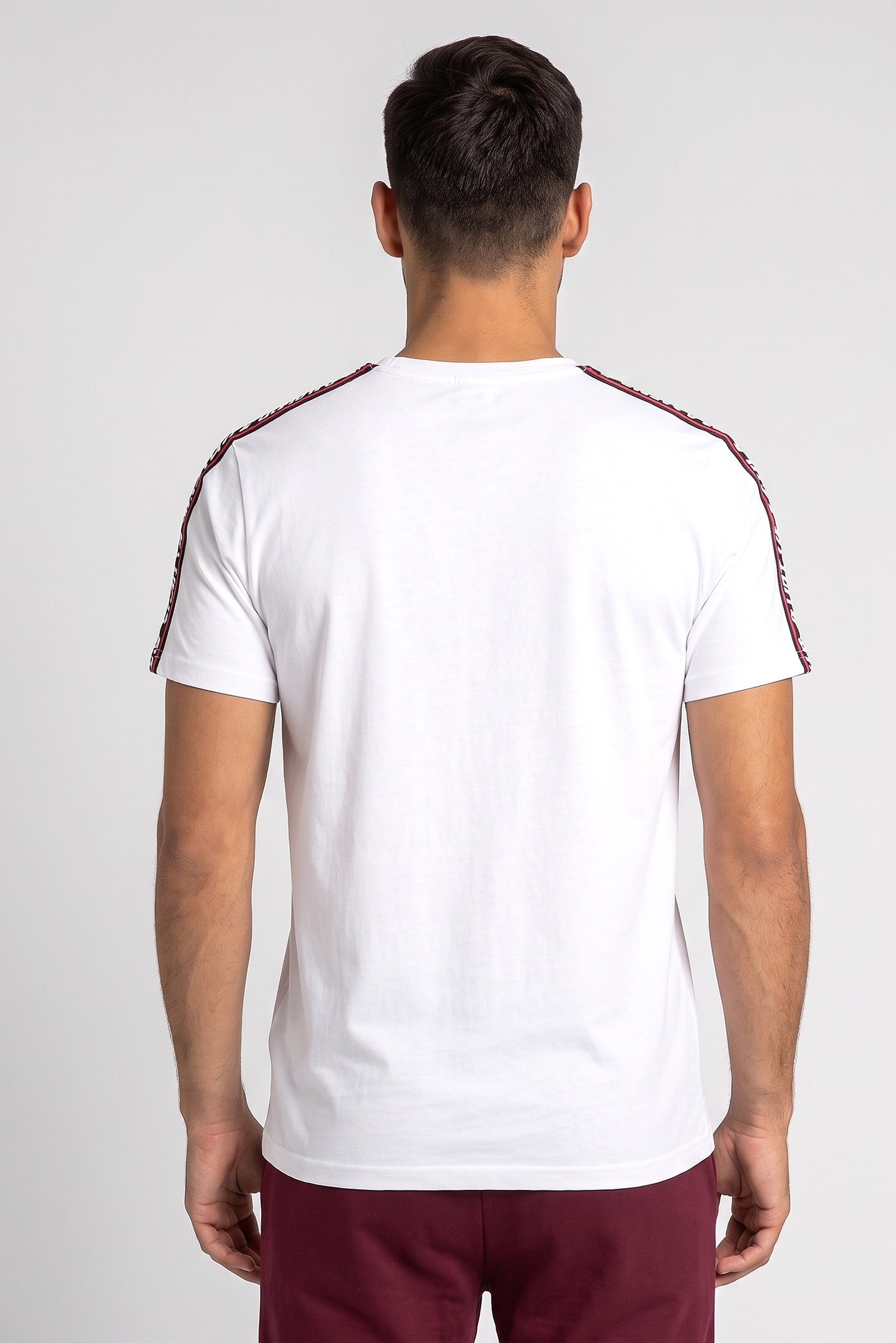 Men Sportswear Fit Short Sleeve Outdoor T-Shirt, White