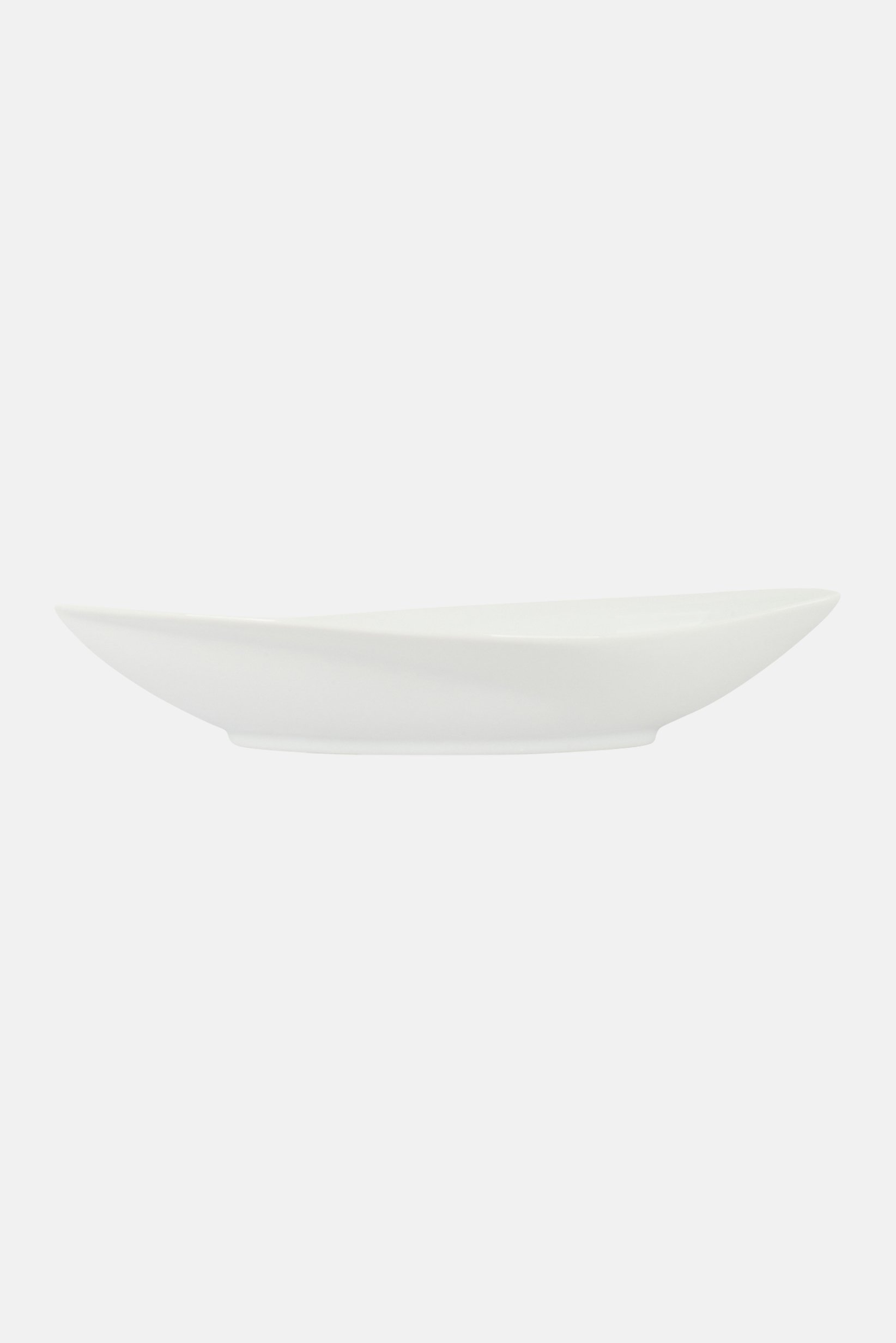 Leaf Bianco Serving Dish, White