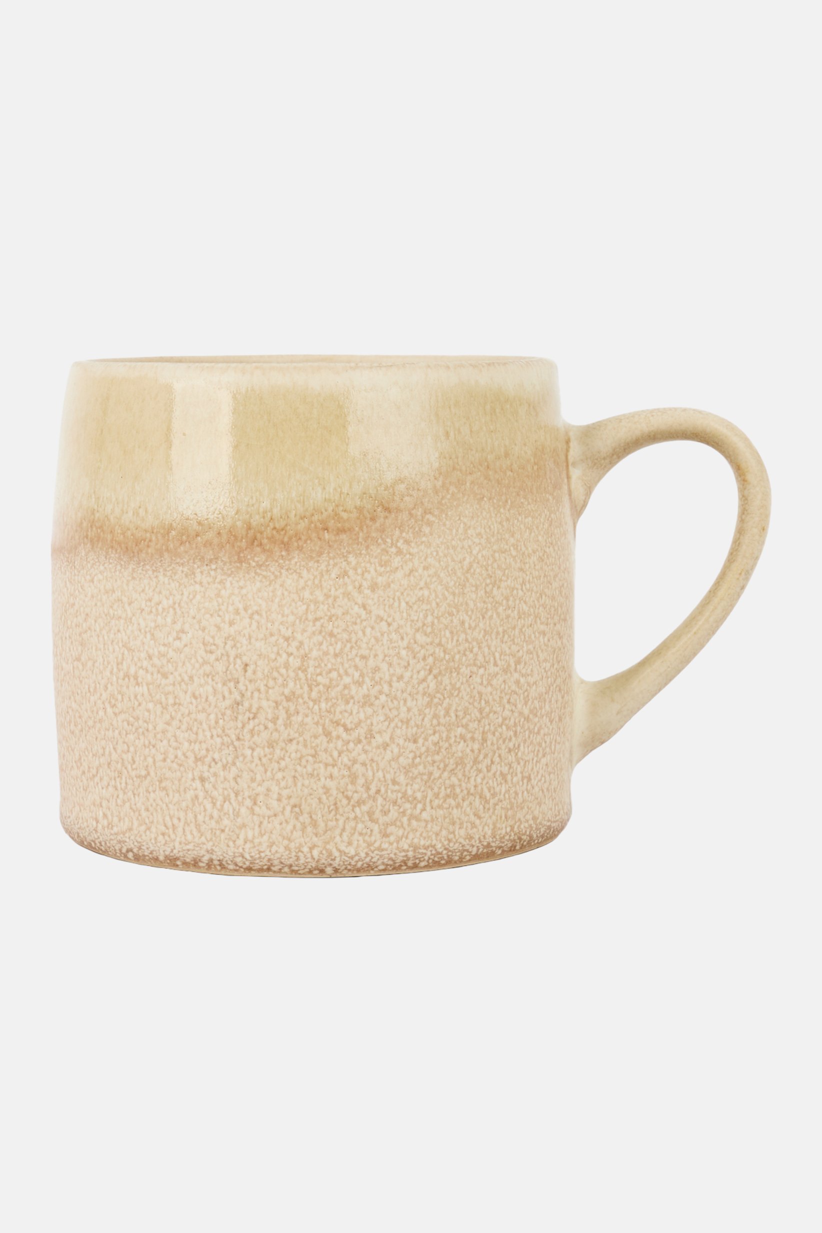Terre Inconnue Earthenware Mug, Beige
