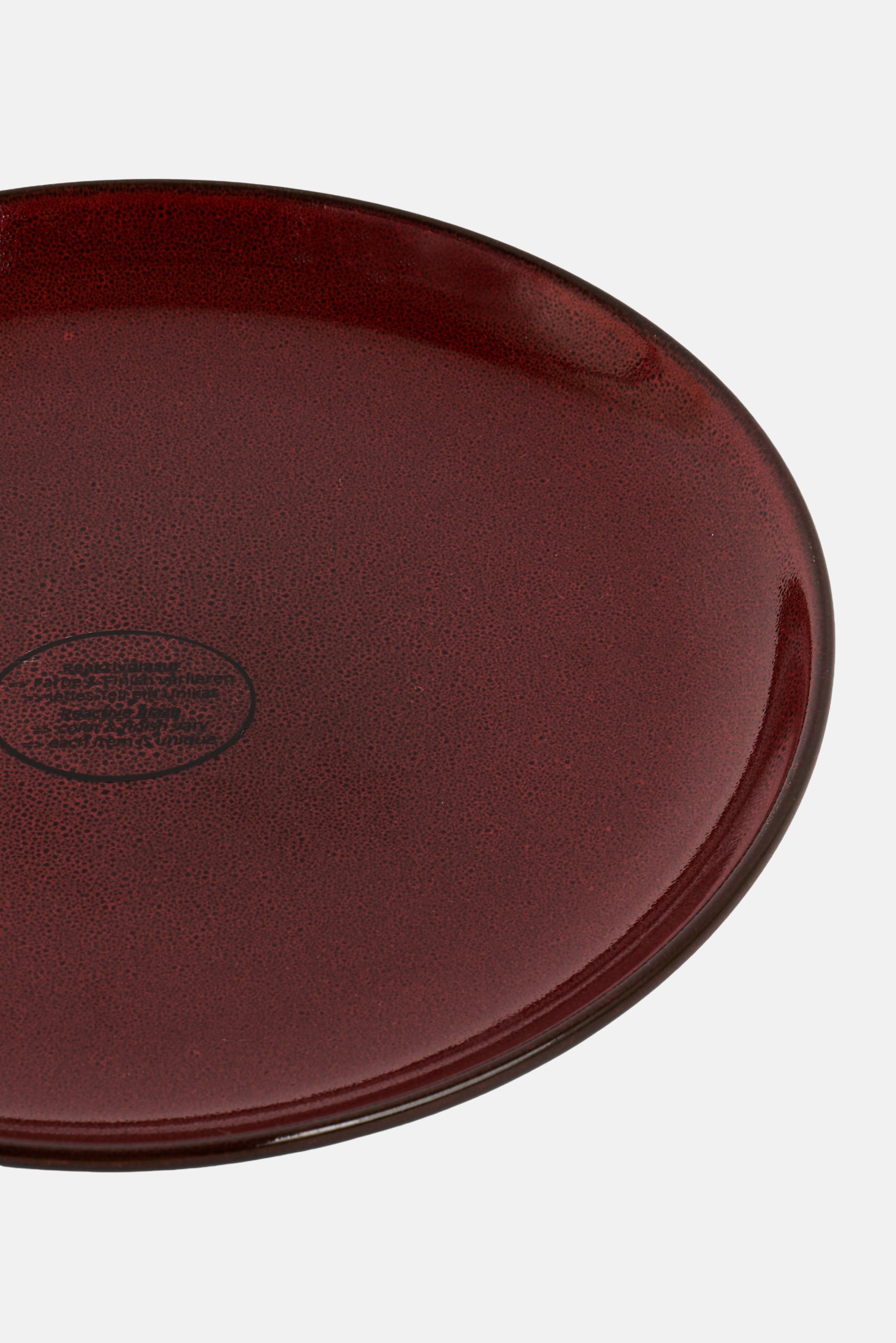 Round Dessert Plate, Multicolor