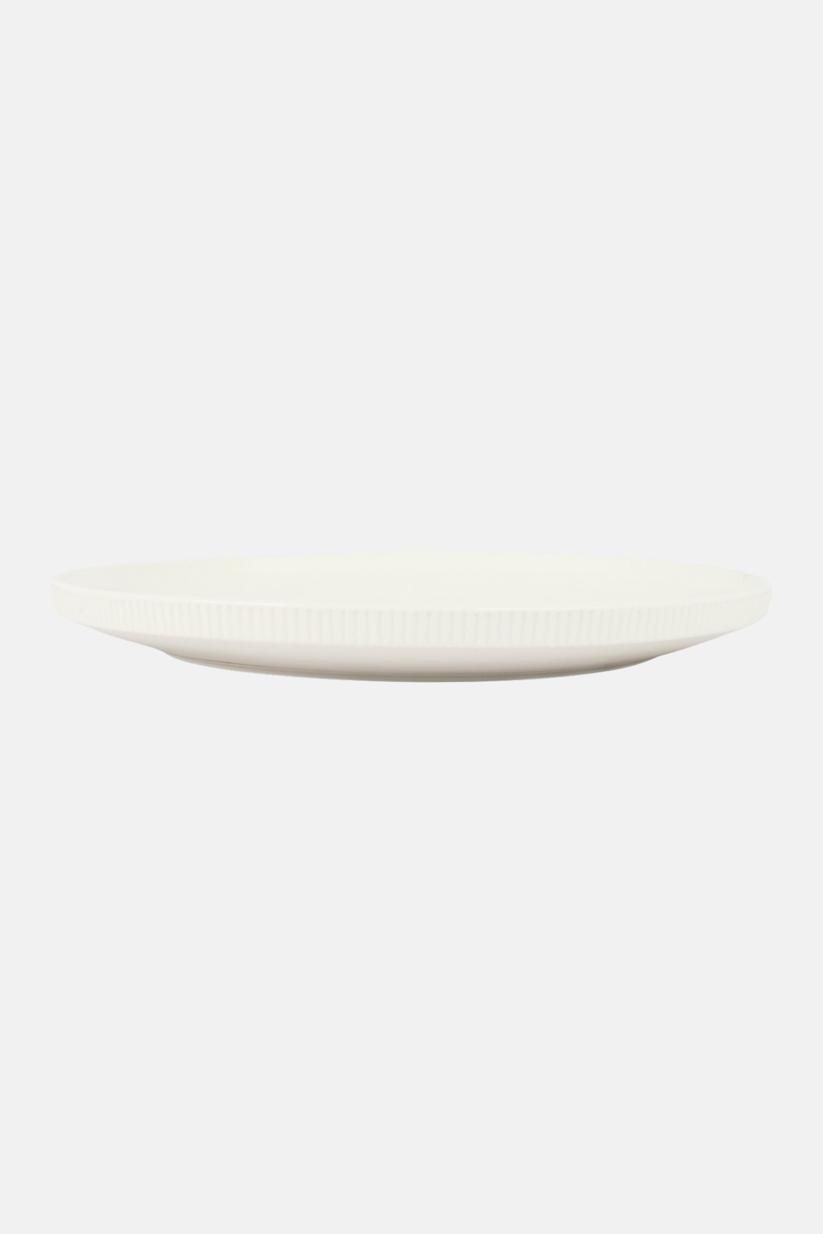 Porcelain Serving Plate, White