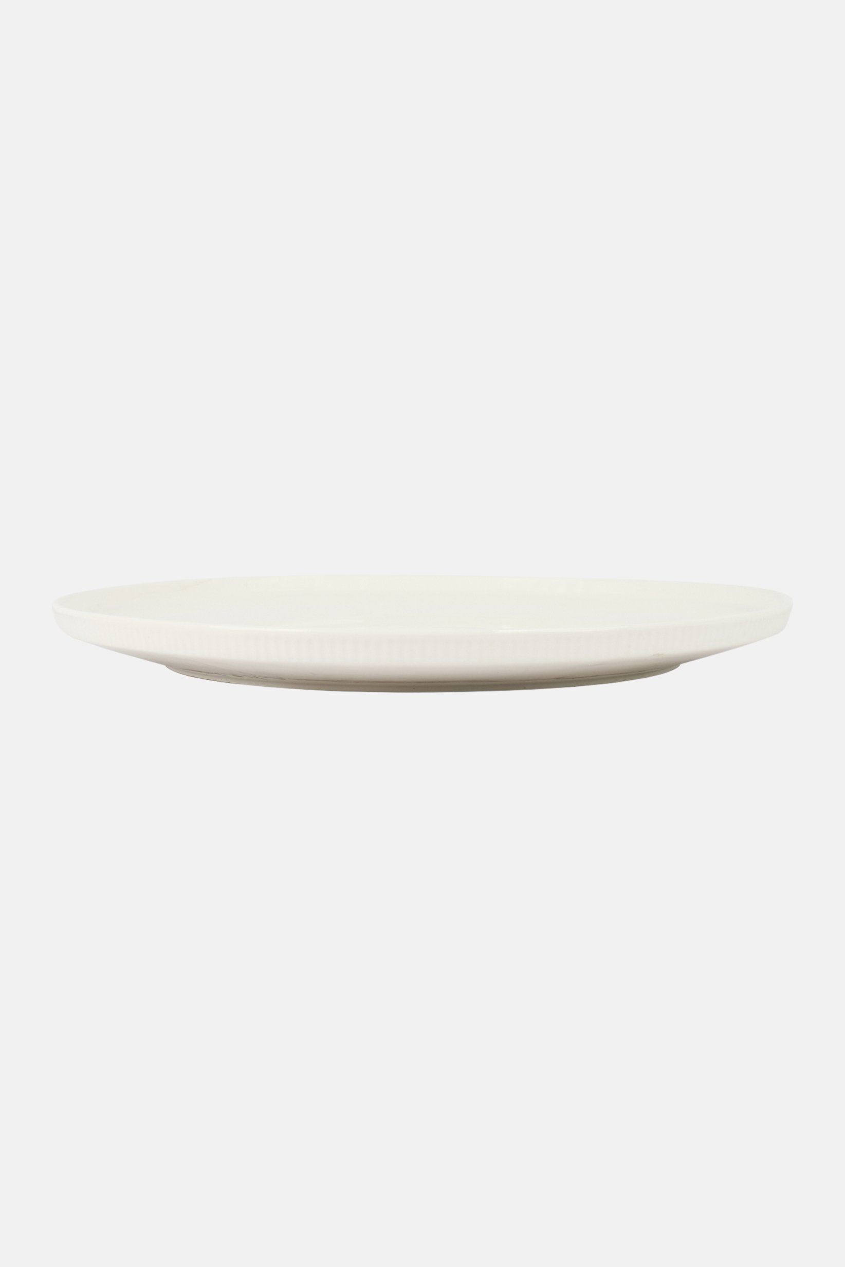 Porcelain Serving Plate, White