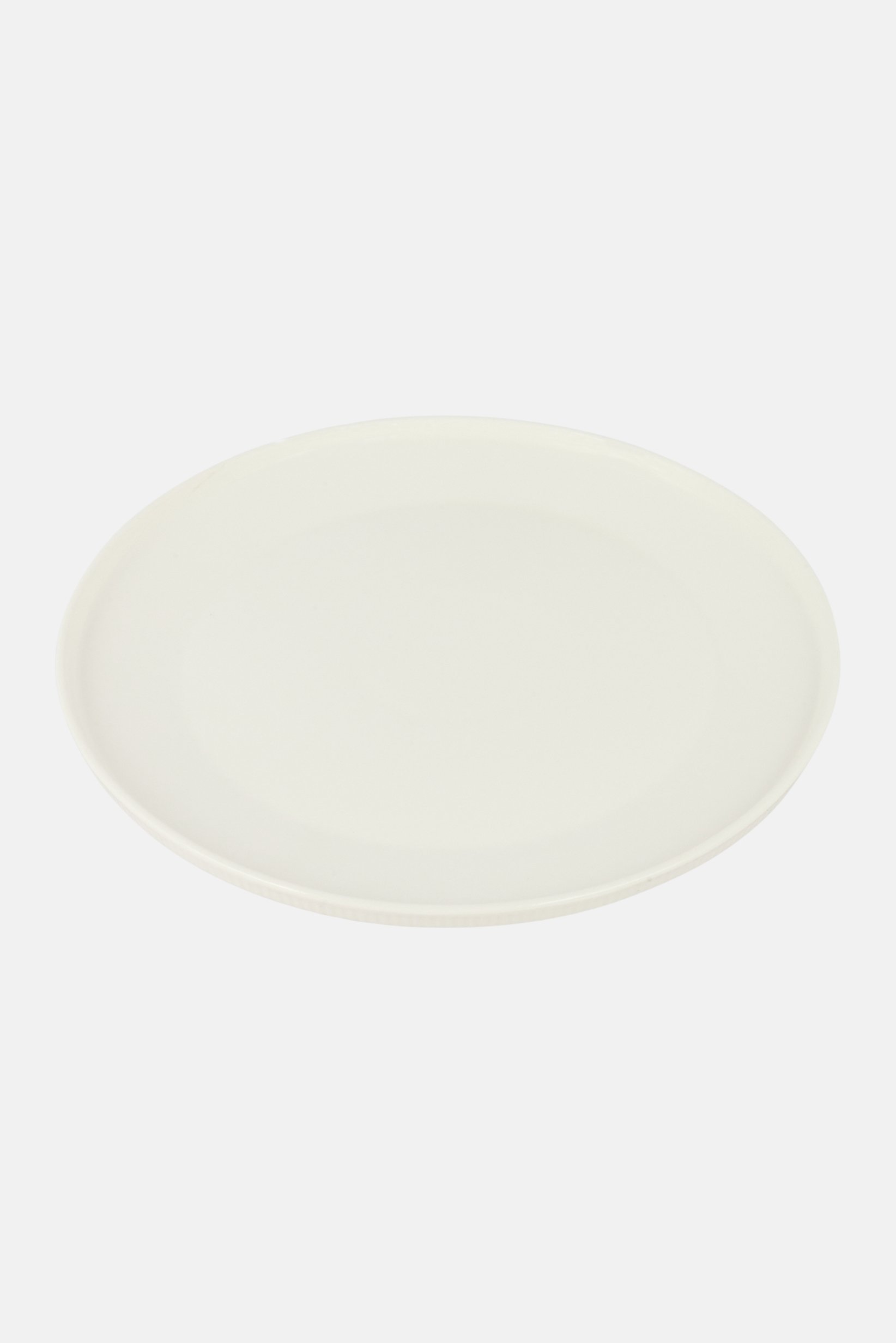 Porcelain Serving Plate, White