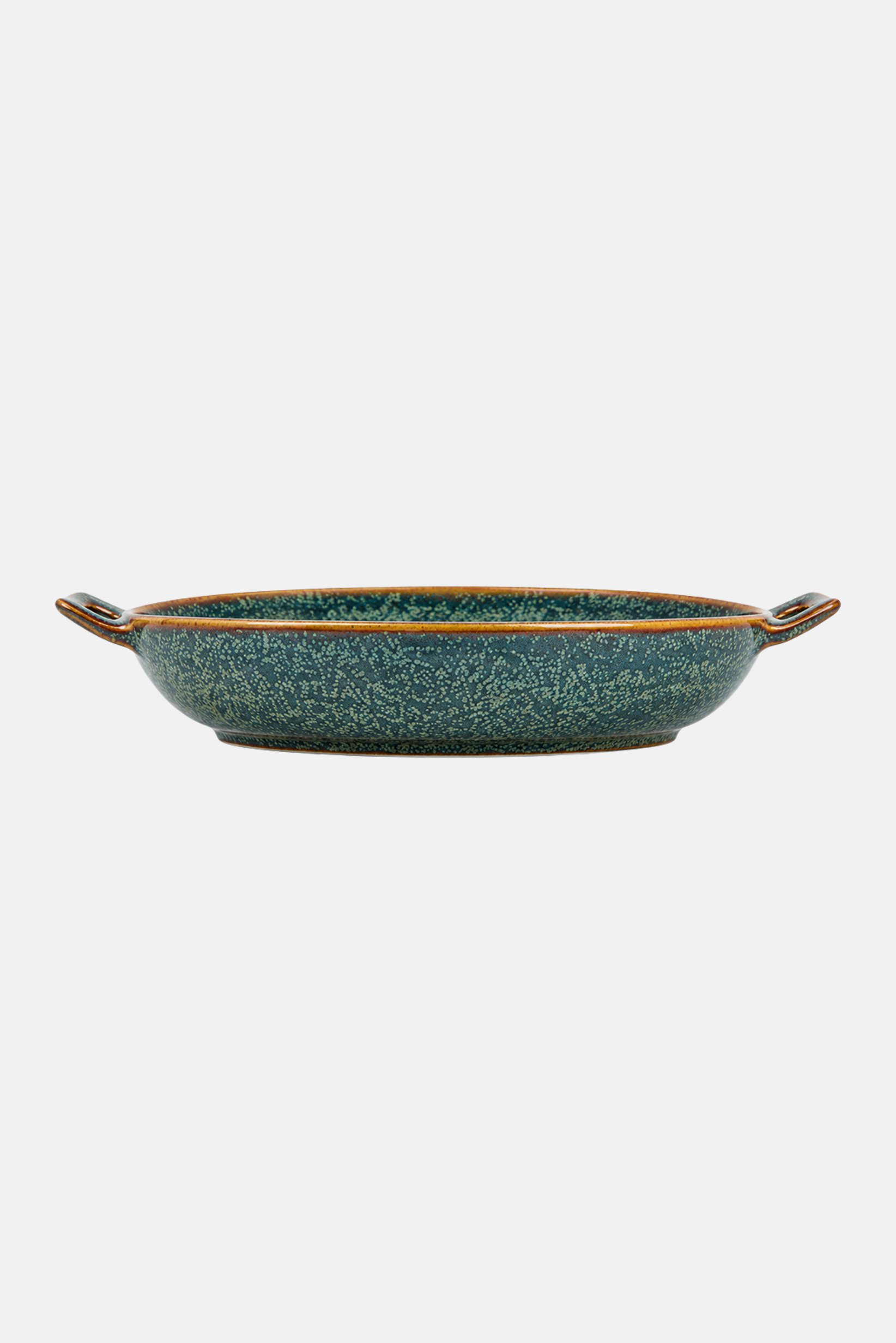 Ceramic Baking Pan And Tapas Dish With Handle, Multicolor