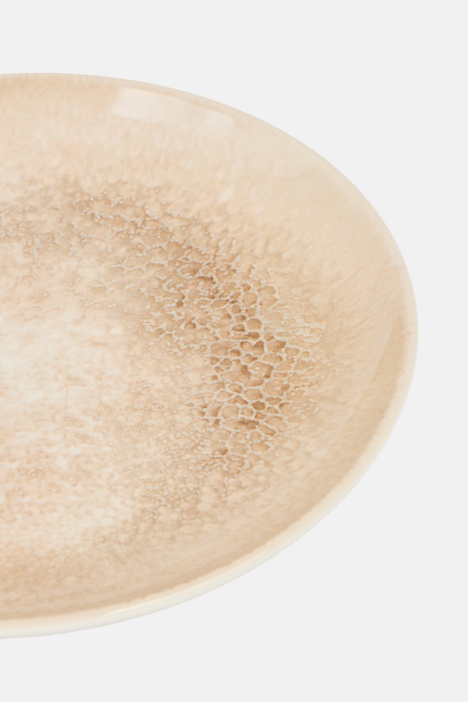 Savora Snakeskin Dessert Plate, Beige