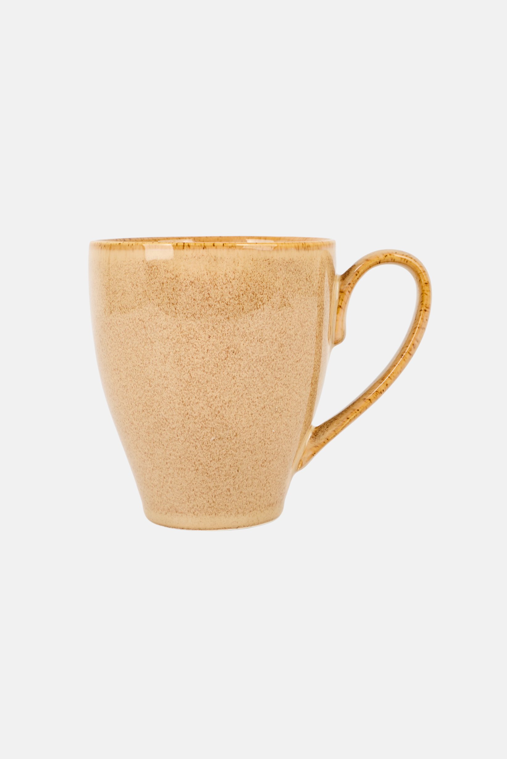 Porcelain Coffee Mug 400 ml, Light Brown
