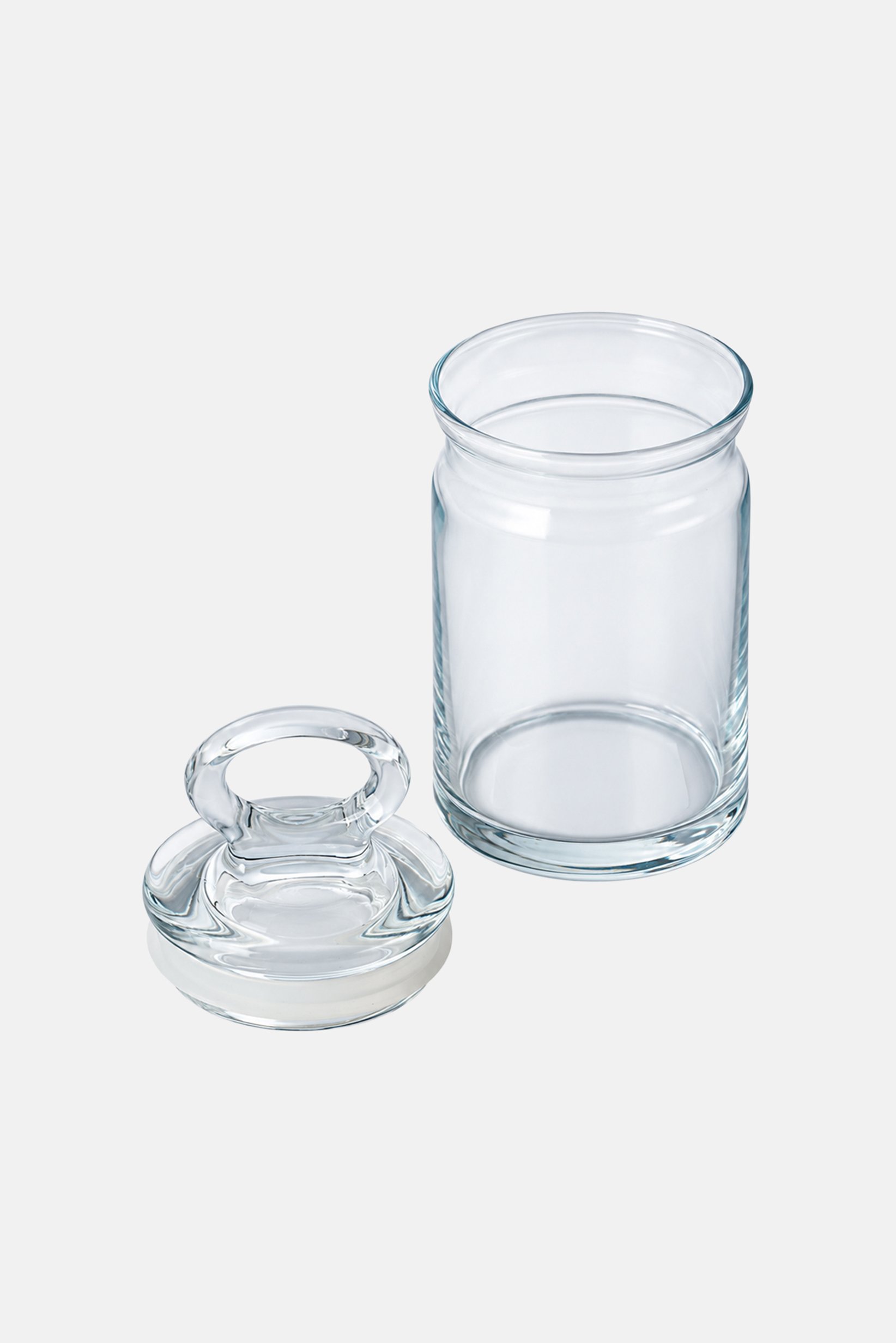 Glass Storage Jar 240 ml, Transparent