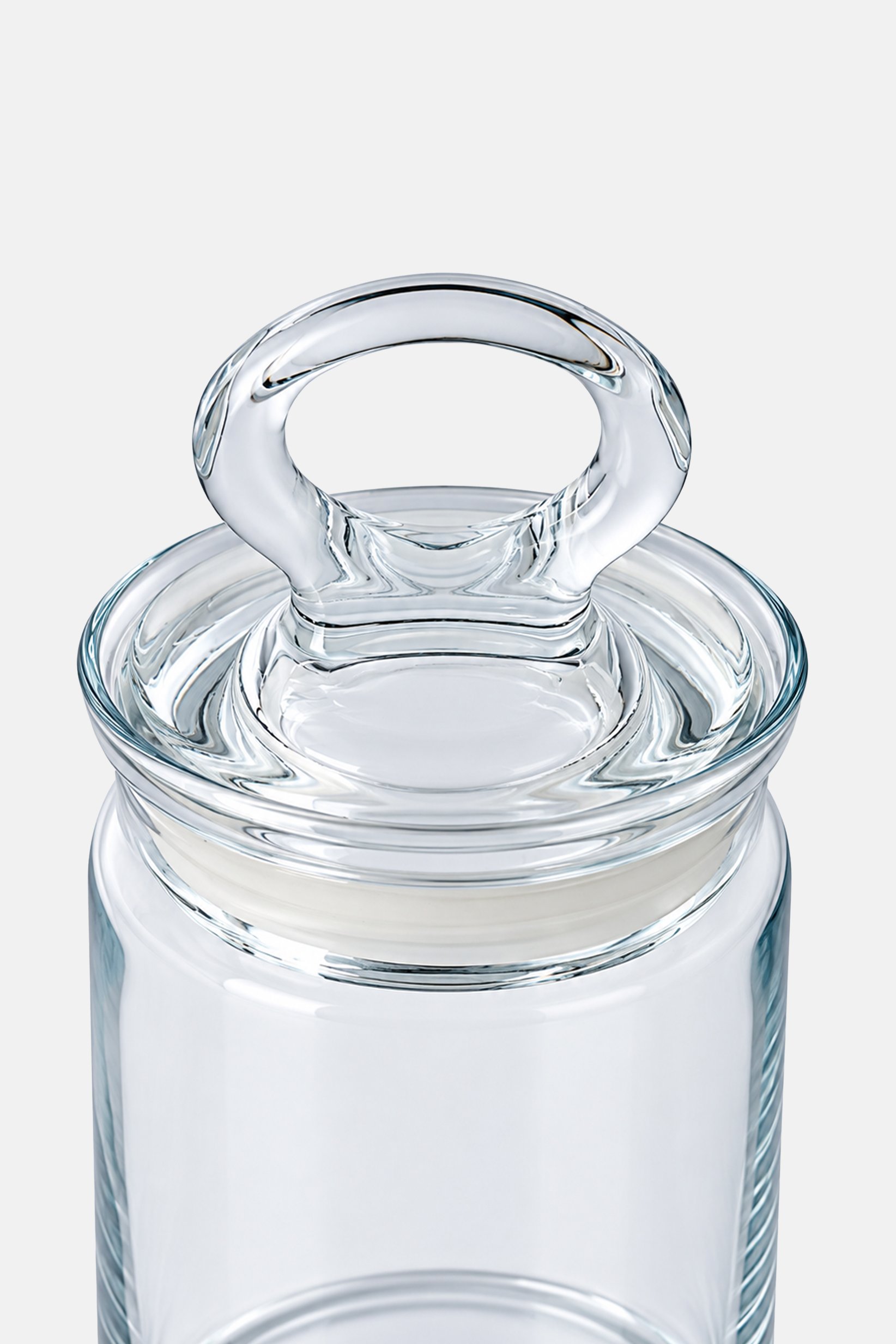 Glass Storage Jar 240 ml, Transparent