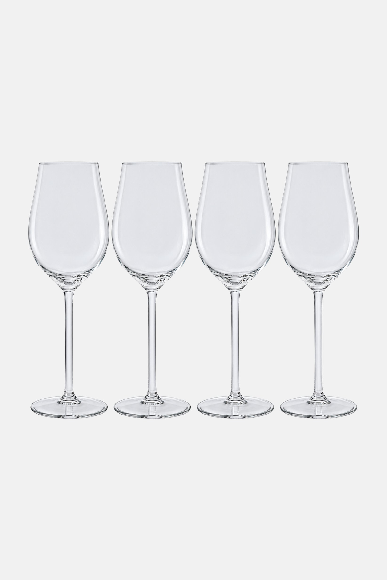 4 Pieces Glass Set 390ml, Transparent
