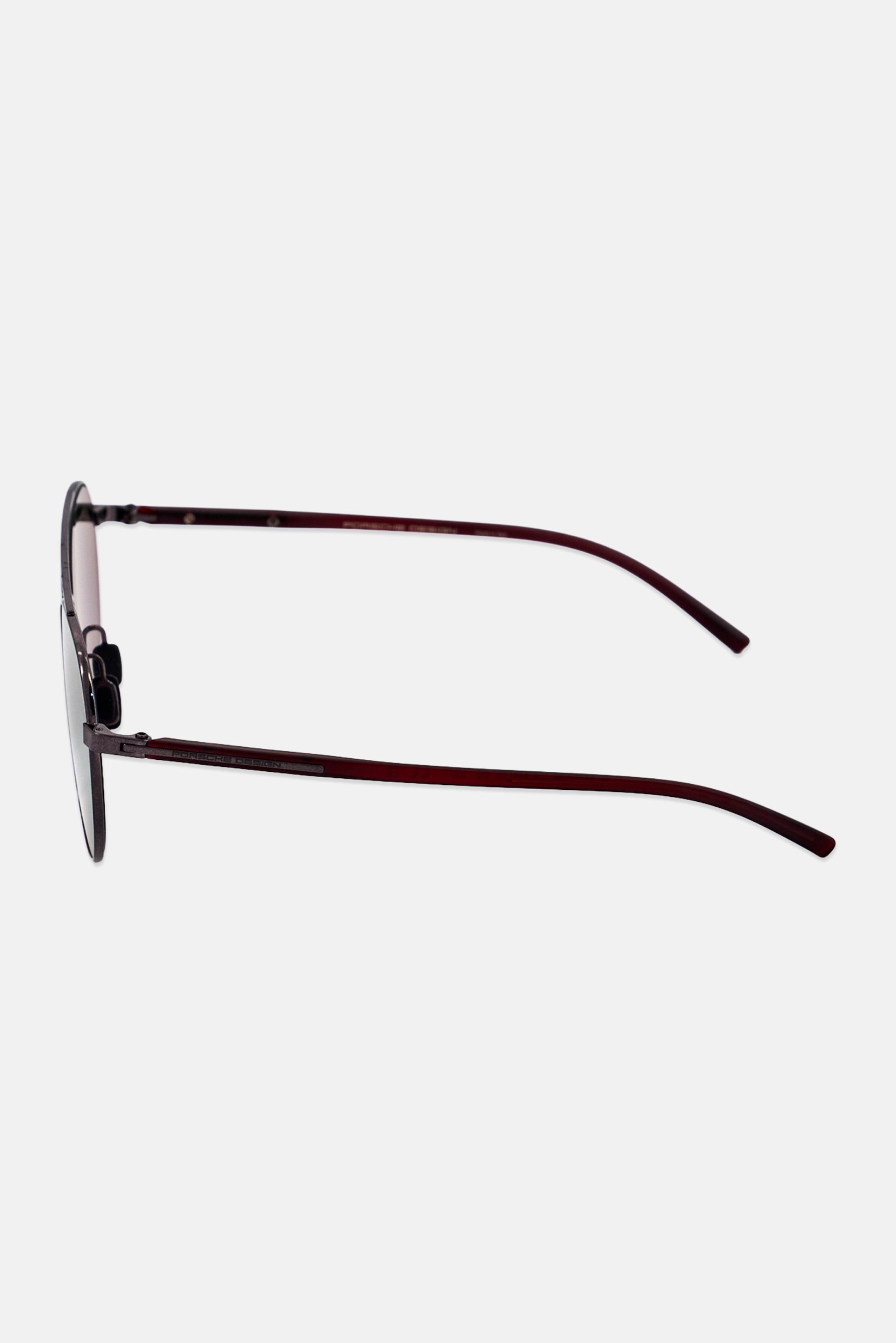 Men P893254B Round Sunglasses, Black