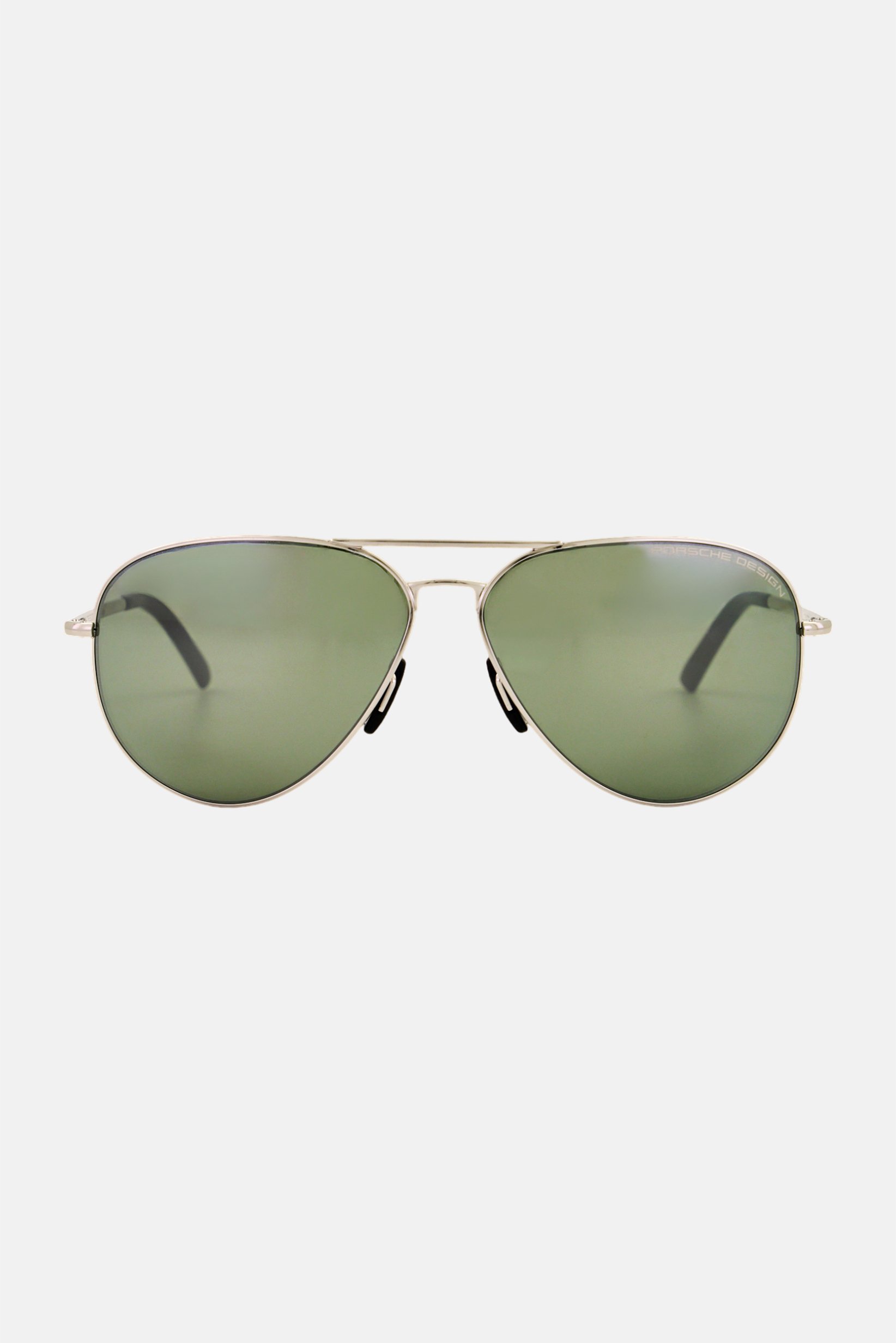 Men P8508 C Aviator Sunglasses, Silver