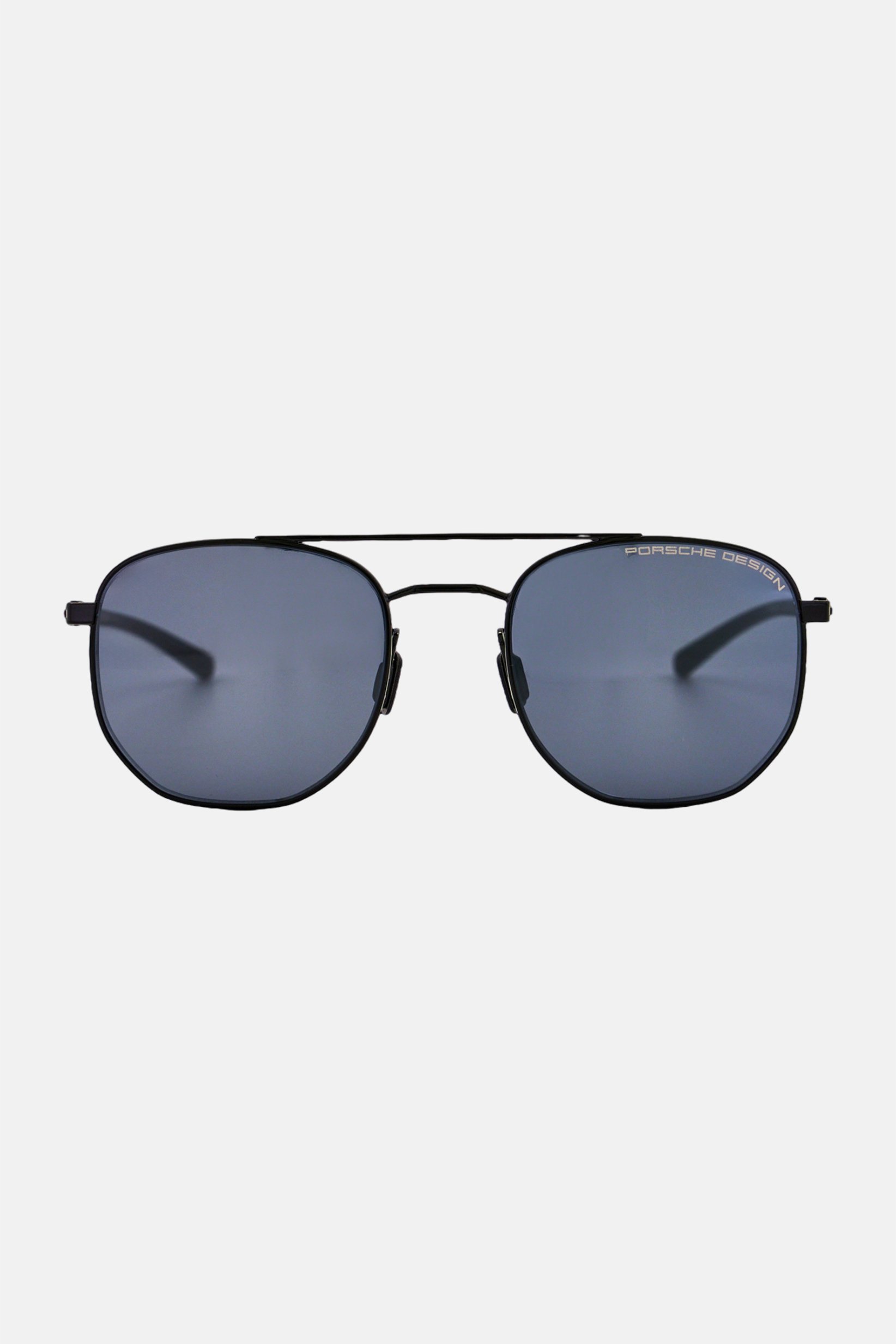 Men P8695 A Round Sunglasses, Black