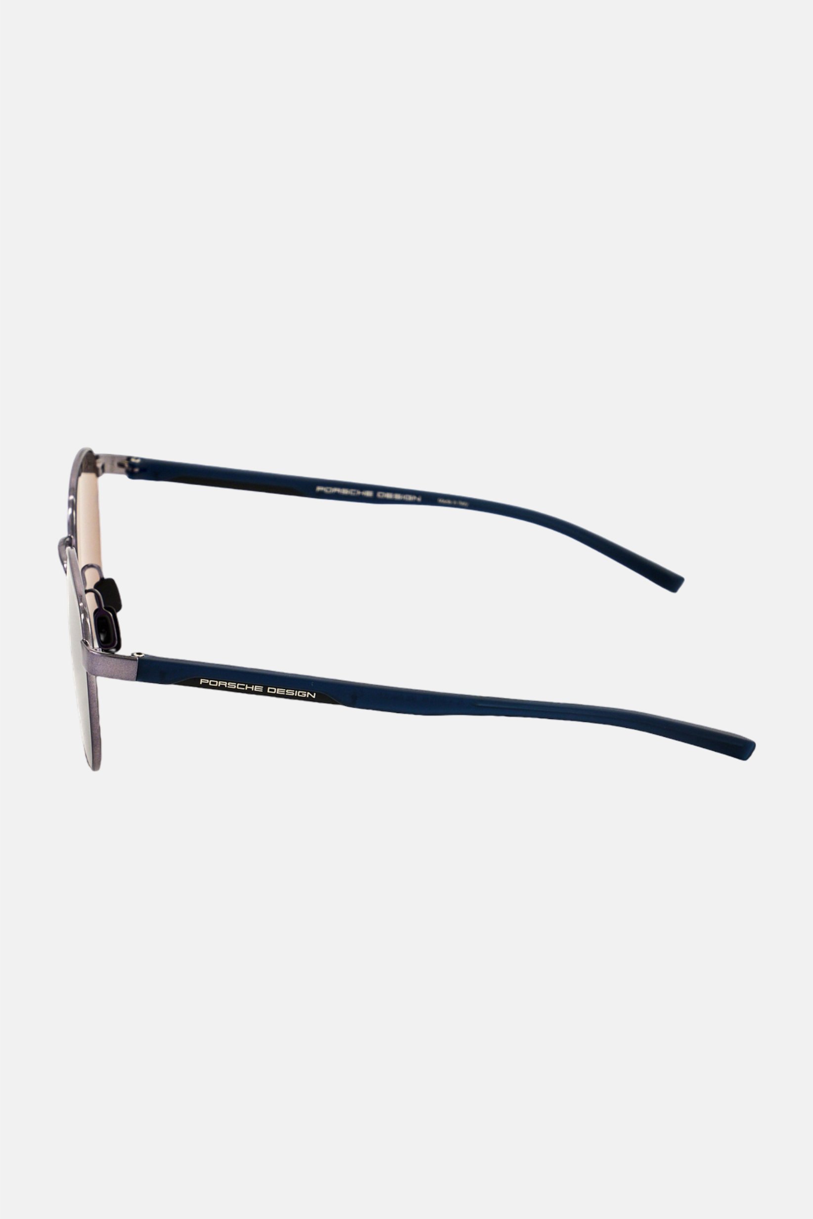 Men P8945 C Round Sunglasses, Gunmetal