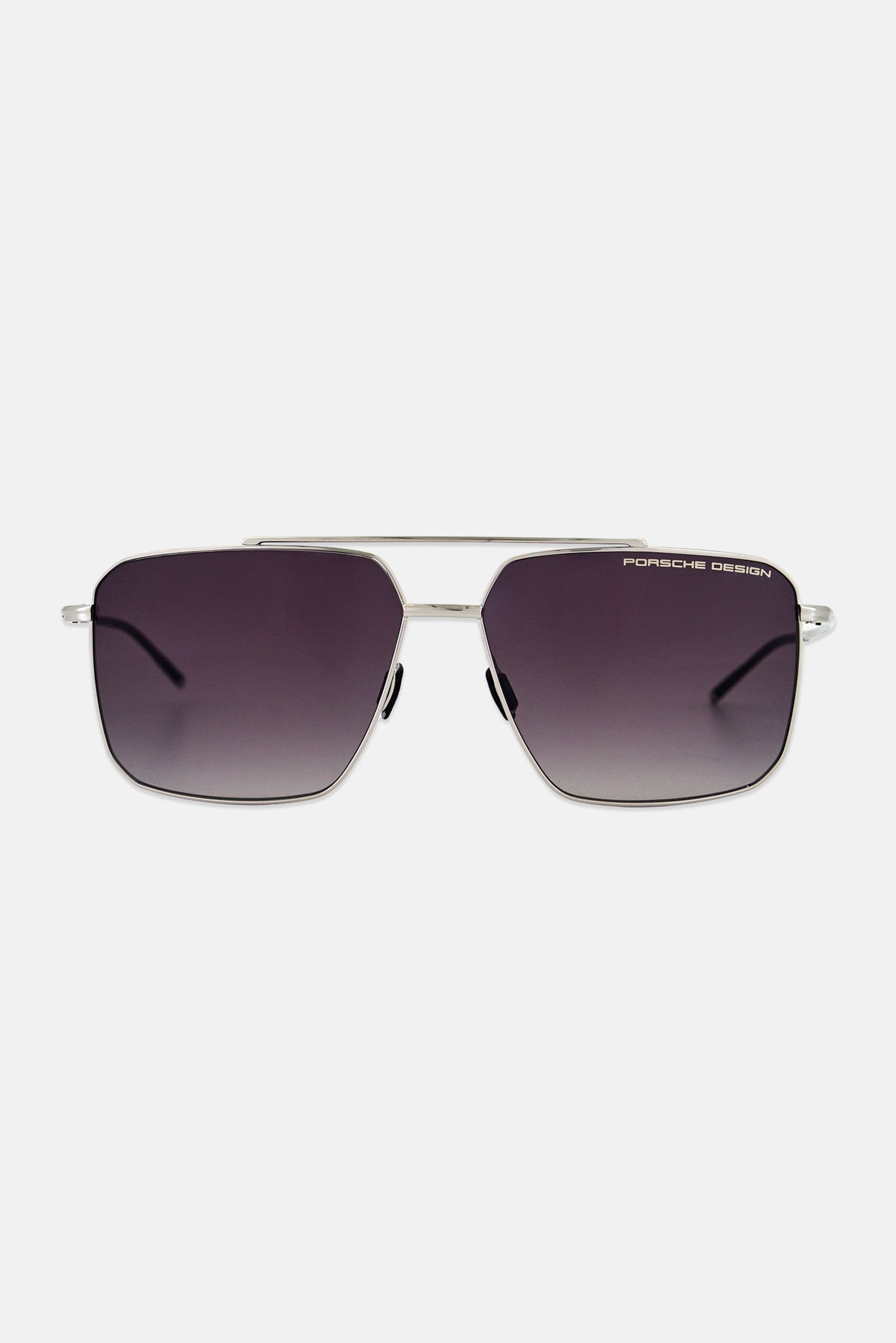 Men P893661D Square Sunglasses, Silver