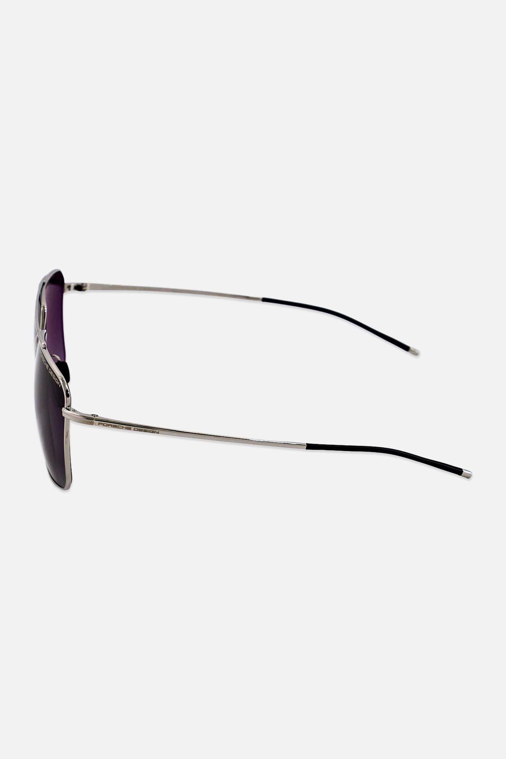 Men P893661D Square Sunglasses, Silver