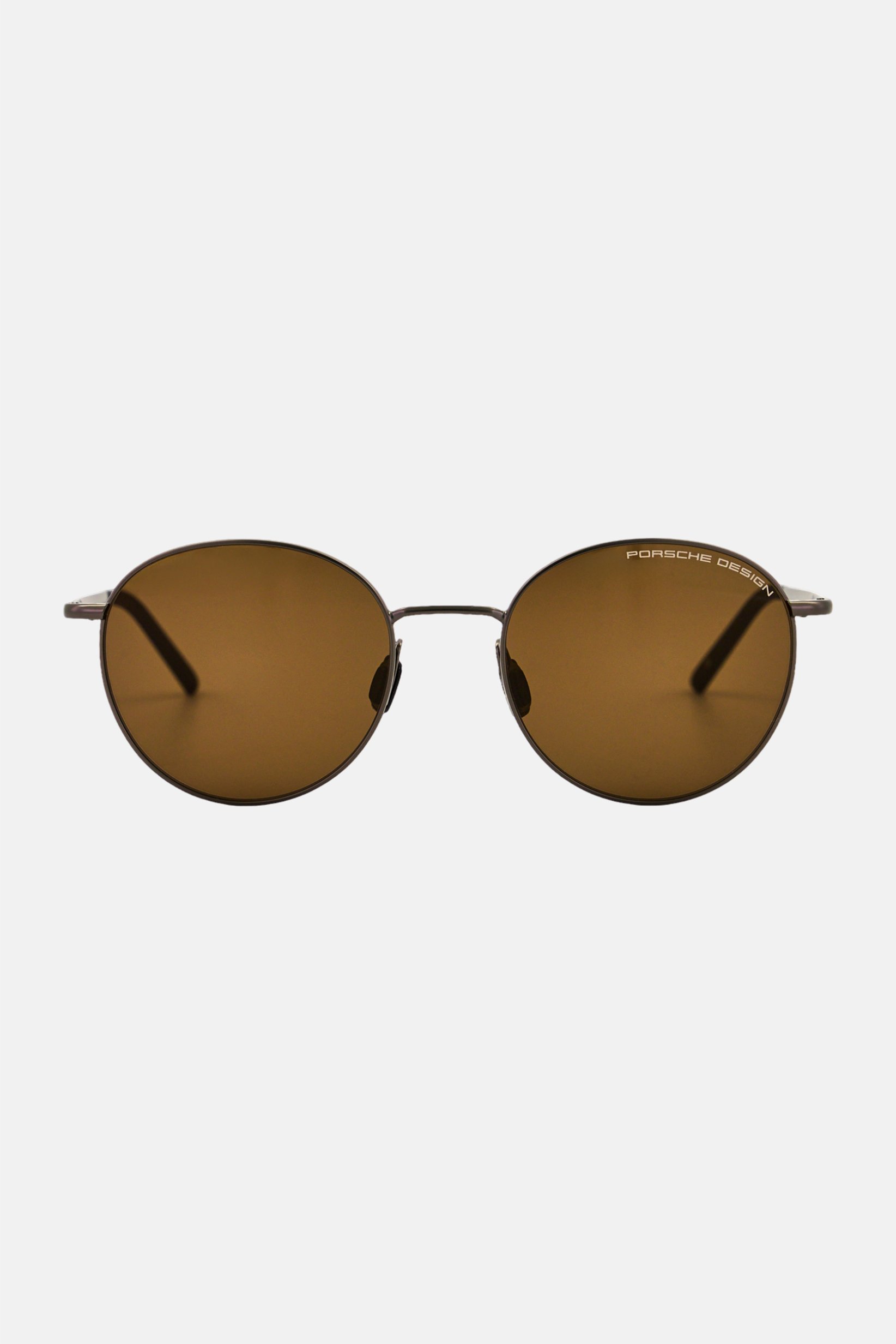 Men P8969 D Round Sunglasses, Grey