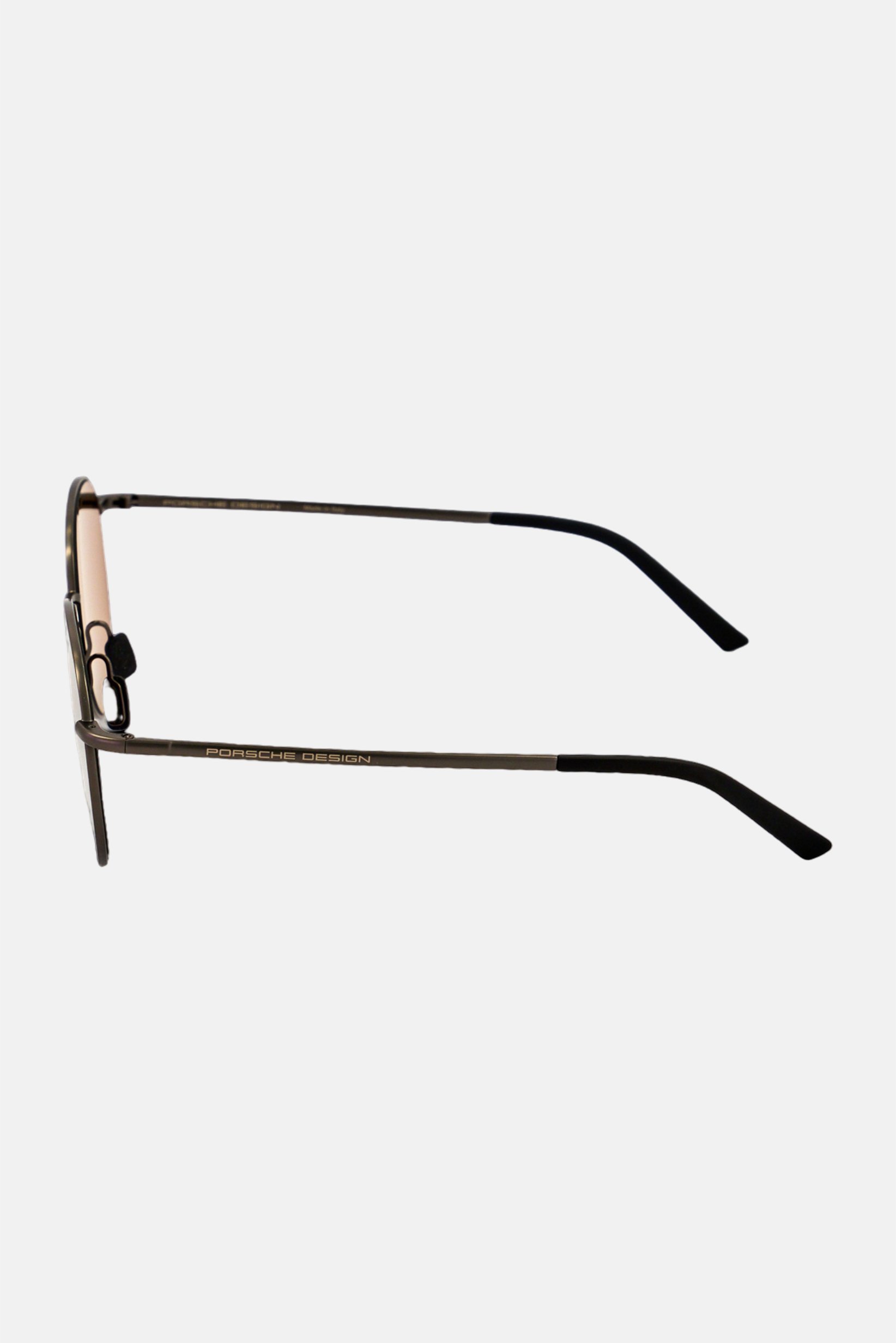 Men P8969 D Round Sunglasses, Grey