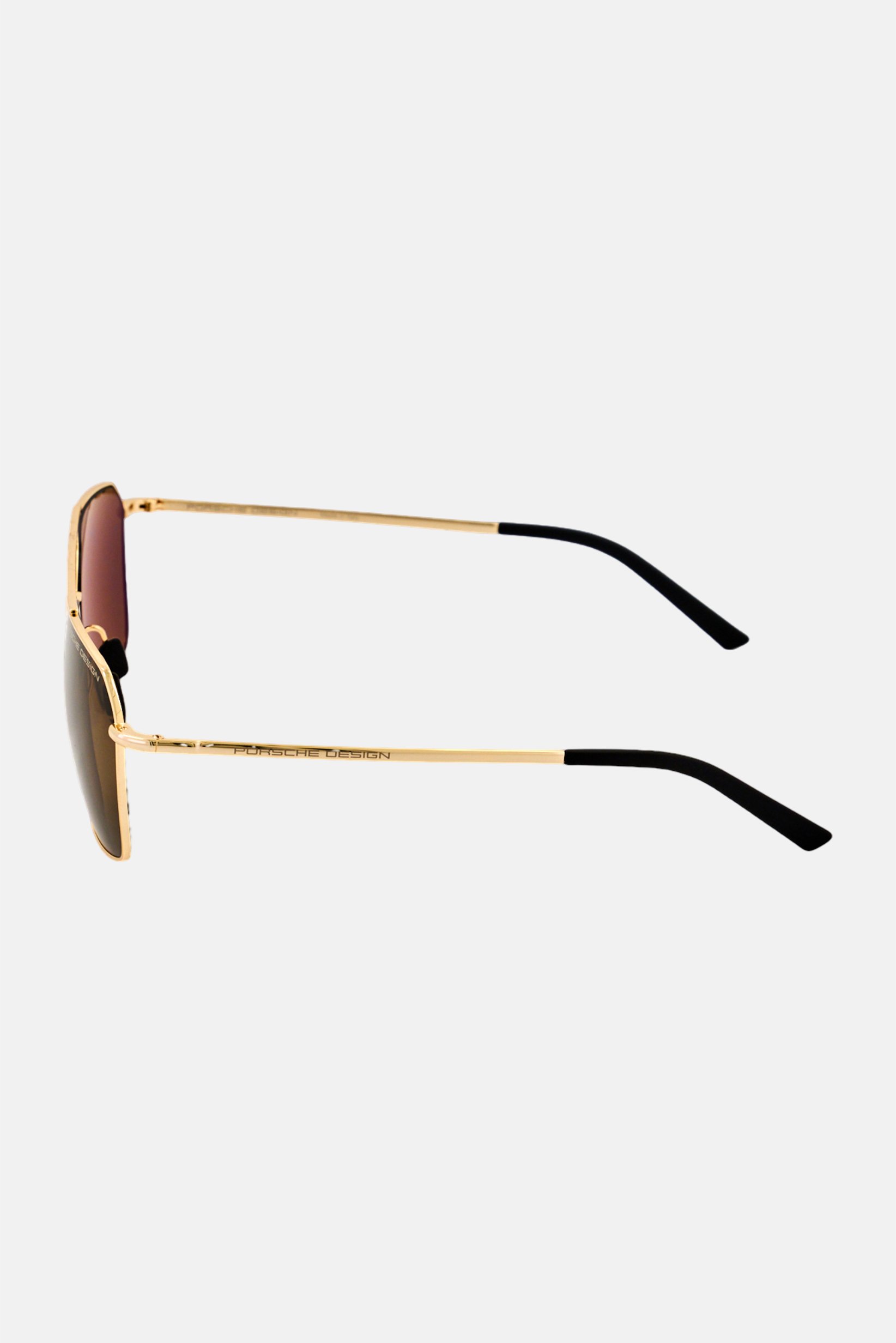Men P8970 C Square Sunglasses, Silver
