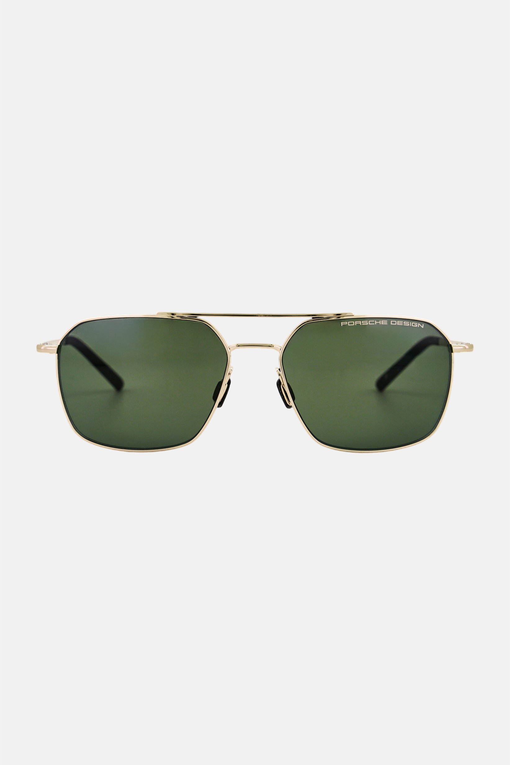 Men P8970 C Square Sunglasses, Silver