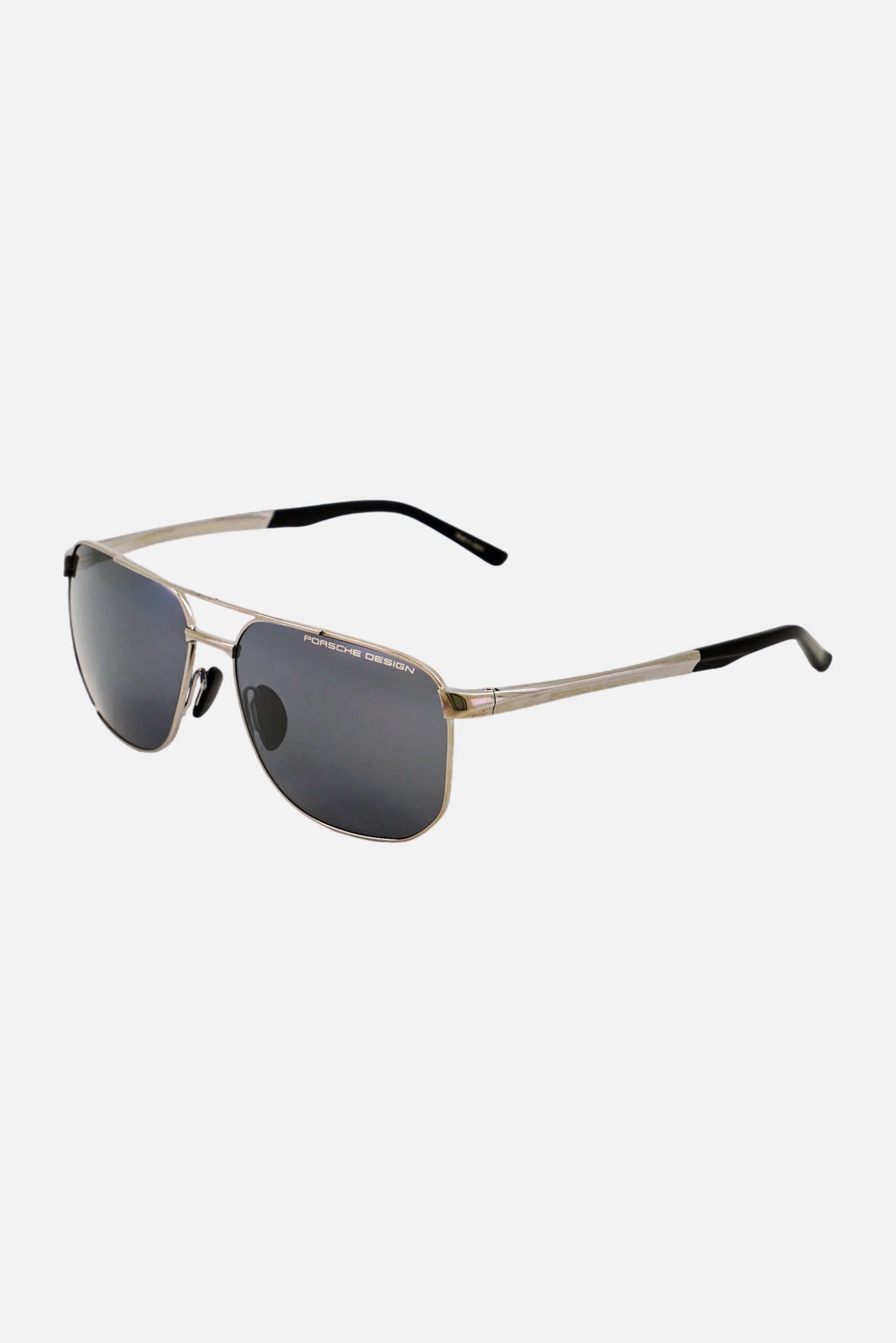 Men P8984 Square Sunglasses, Silver