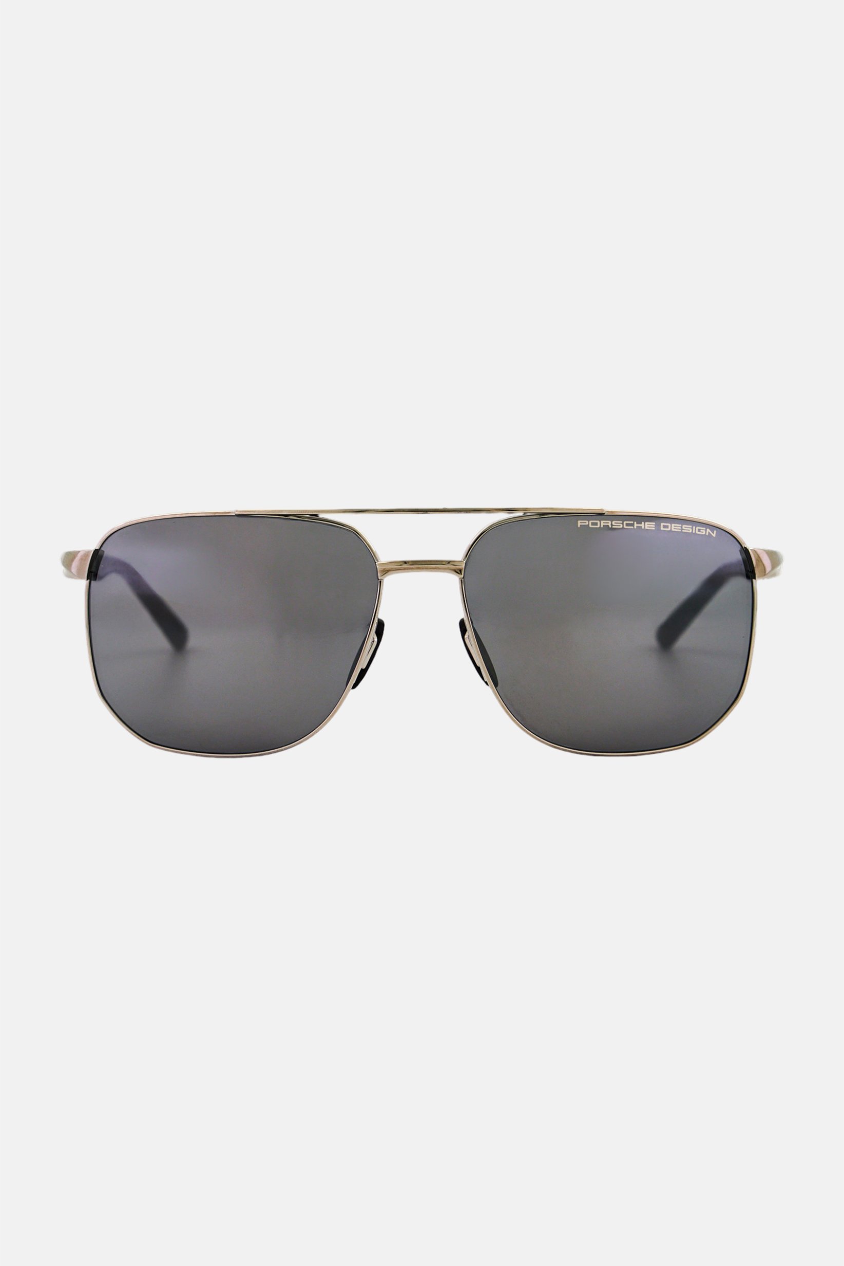 Men P8984 Square Sunglasses, Silver