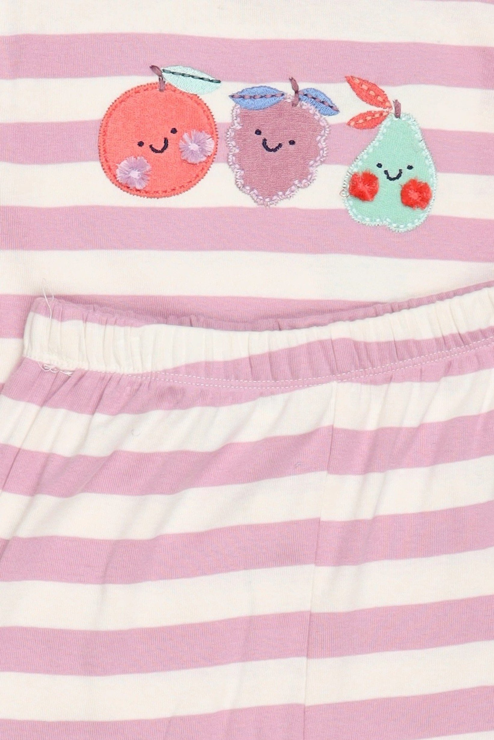 Kids Boy 2 Pieces Long Sleeve Stripe Top And Bottom Pajama Set, Multicolor