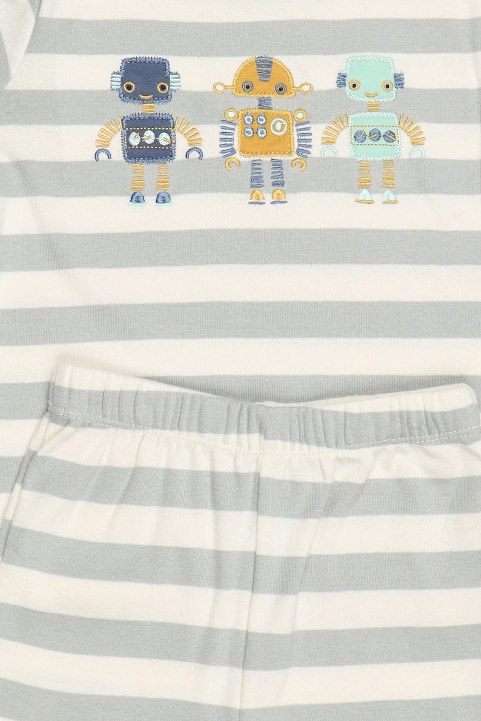 Toddlers Boy 2 Pieces Long Sleeve Stripe Top And Bottom Pajama Set, Multicolor