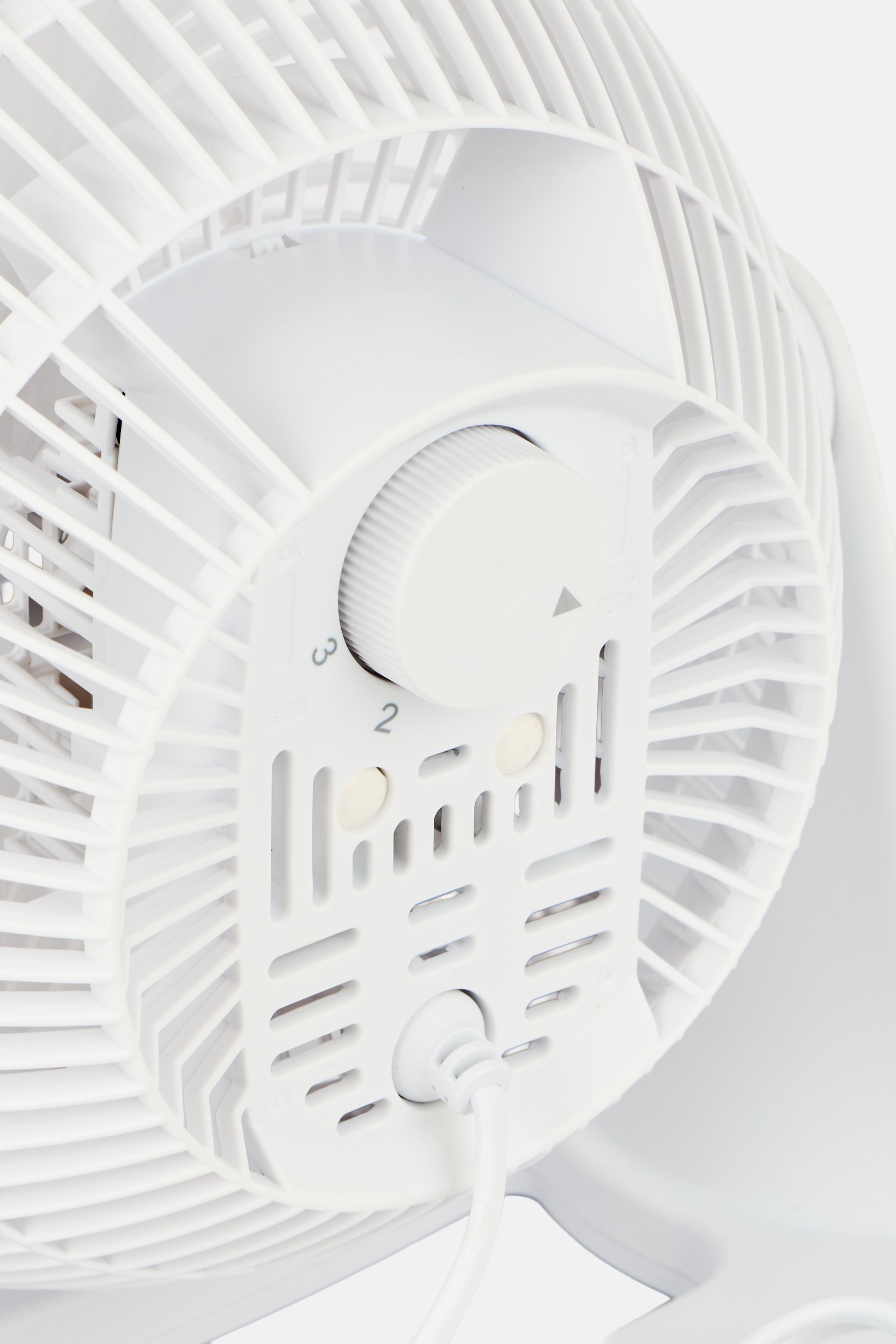 Desk Fan, White