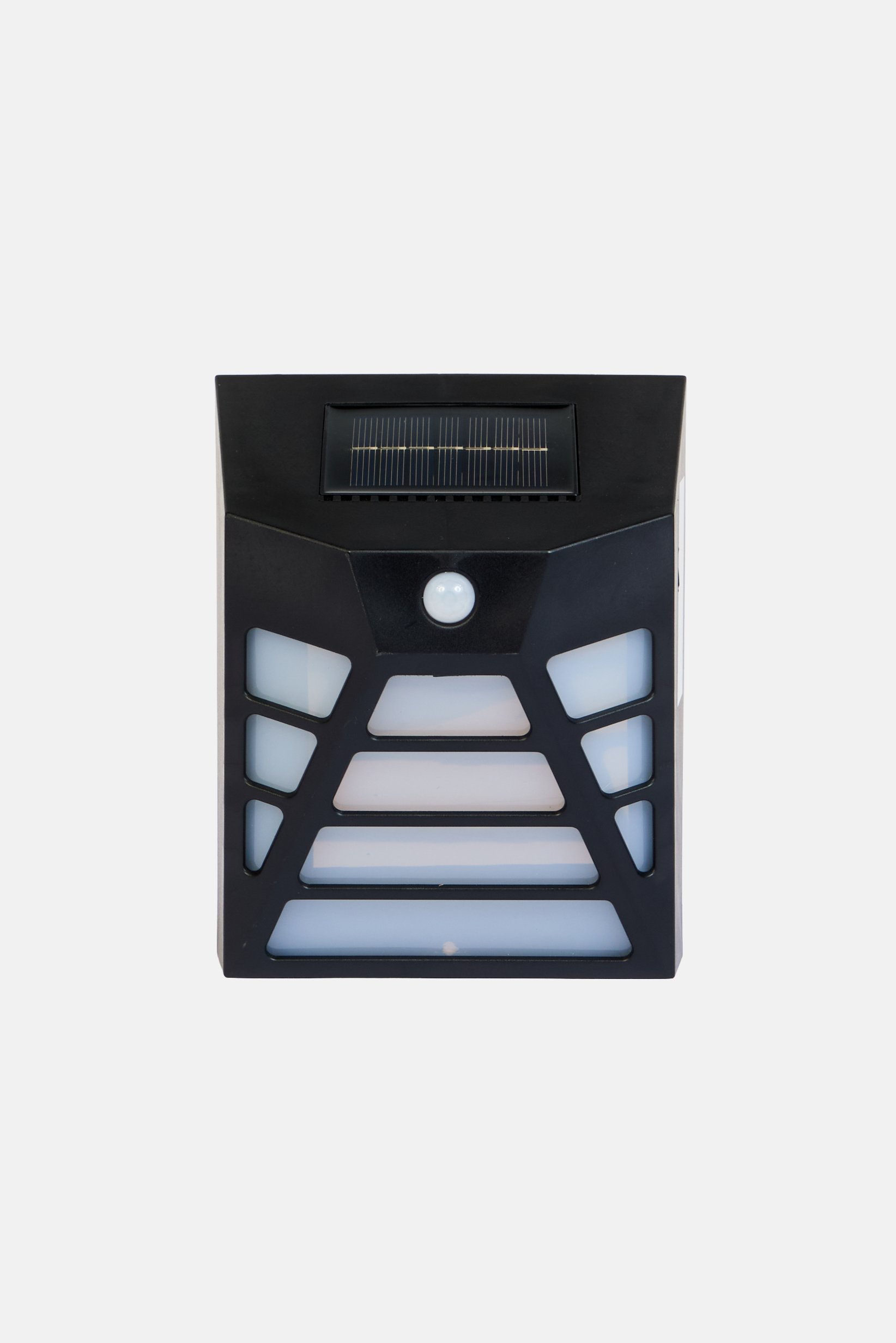 LED Solar Wall Light, Black