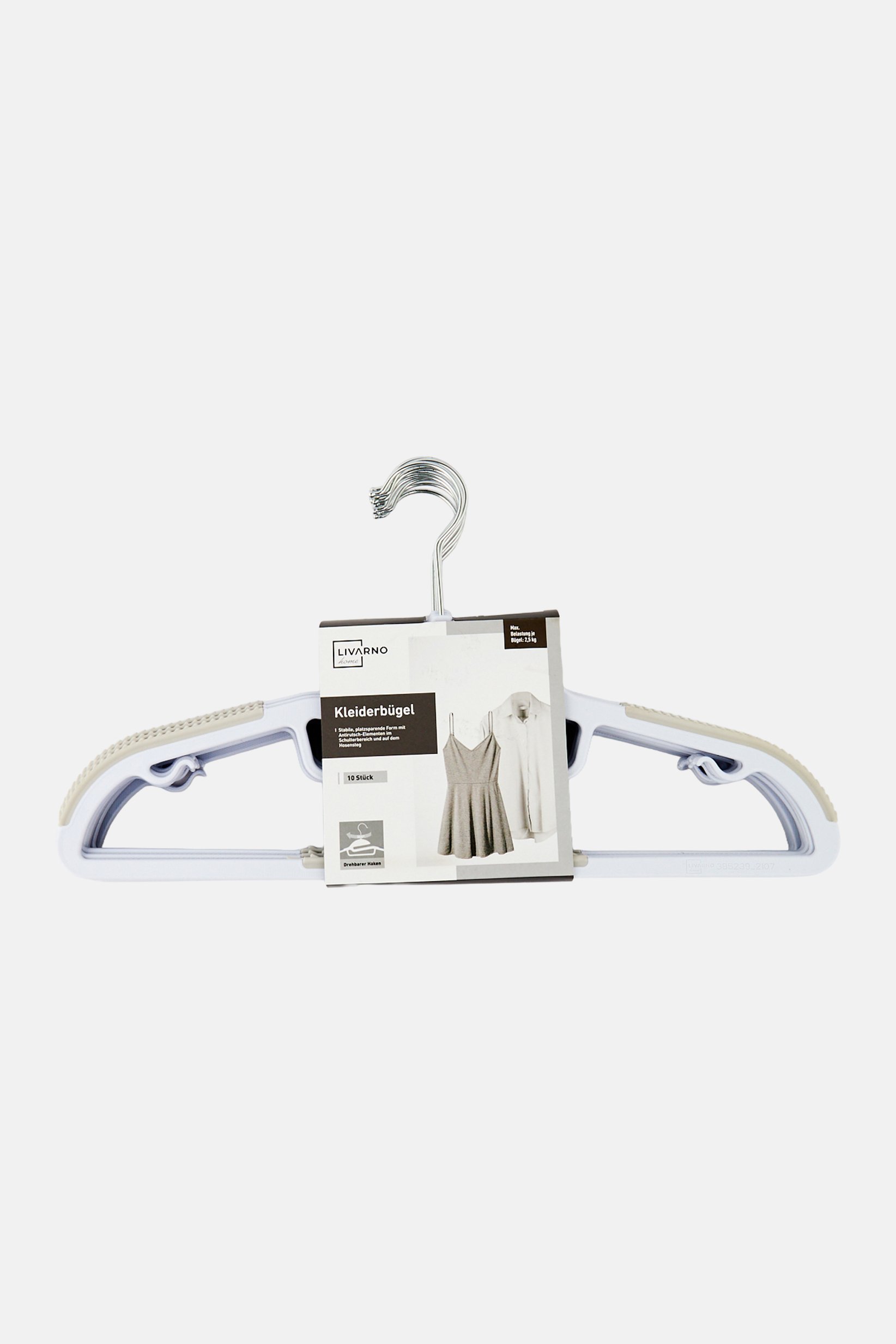 10 Pieces Special Clothes Hangers Set, Multicolor