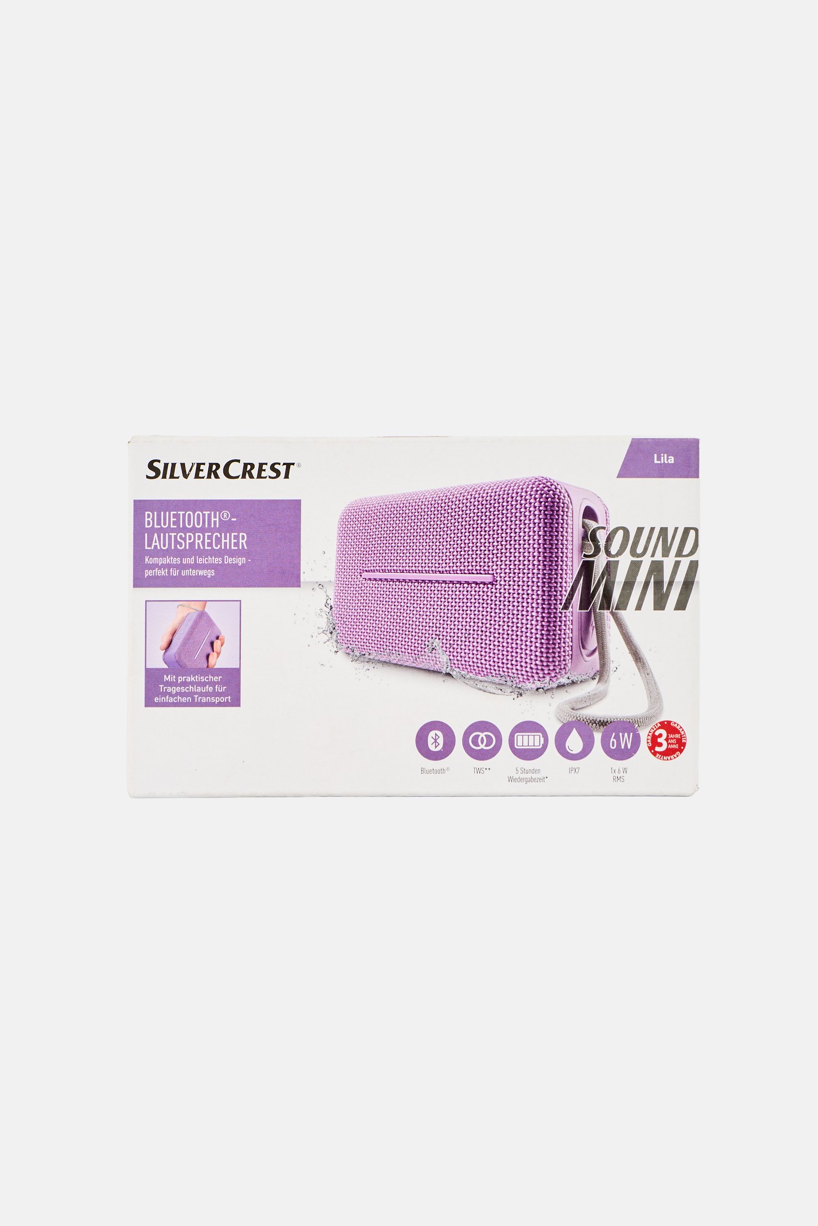 Bluetooth Speaker, Purple
