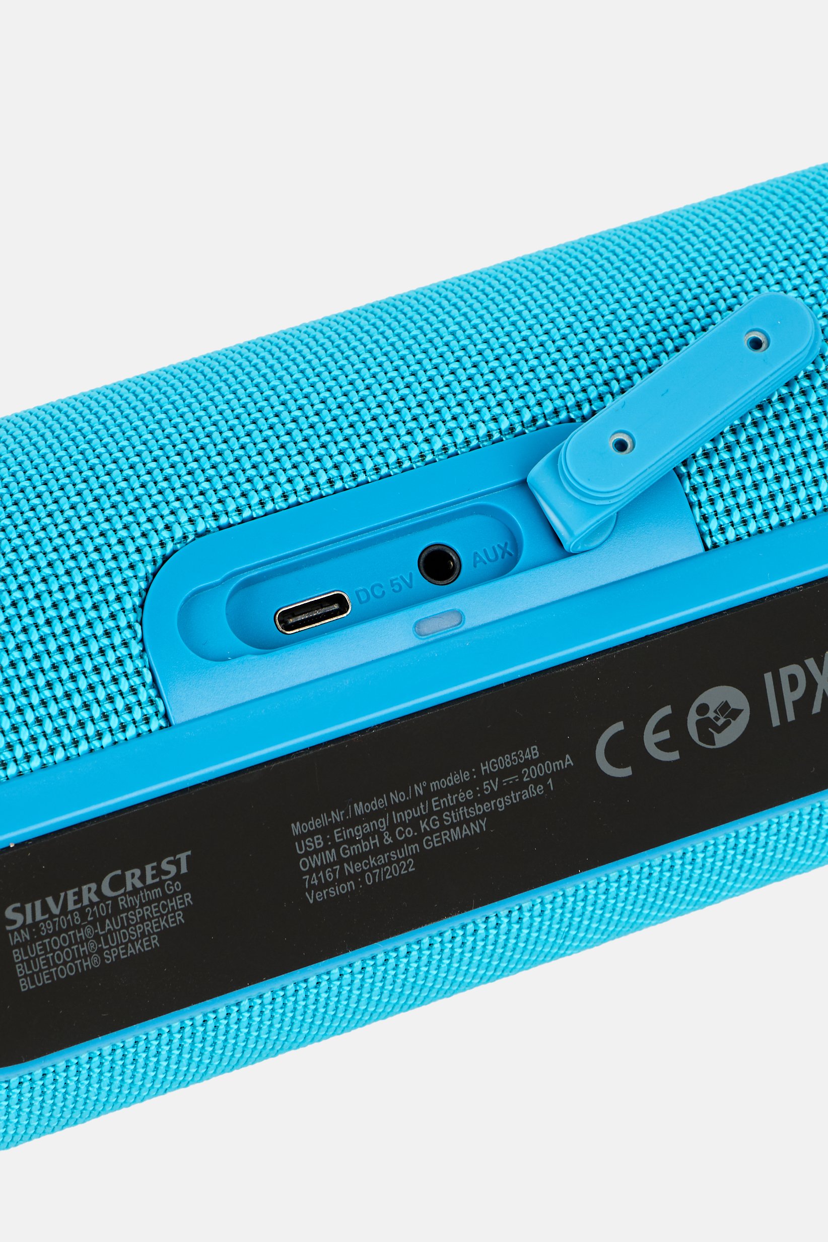 Wireless Bluetooth Speaker, Blue