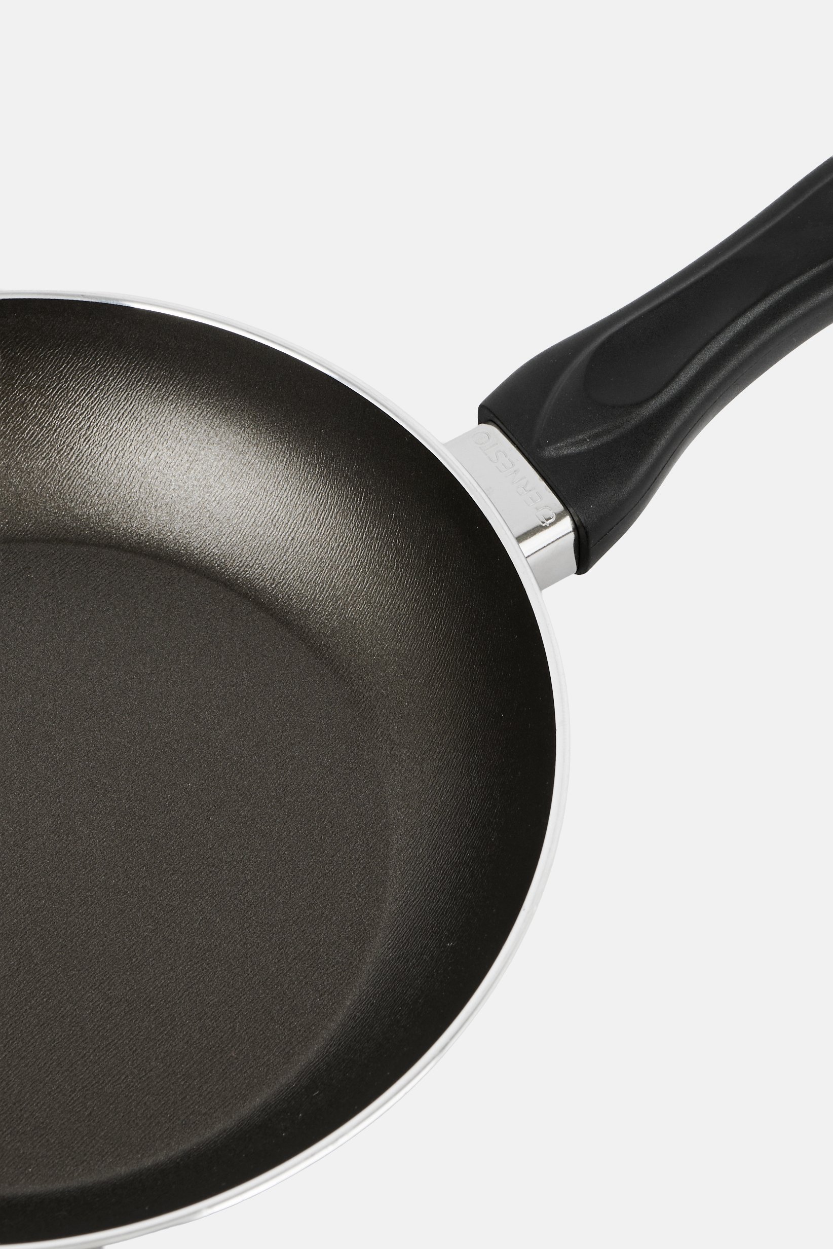 Small Aluminum Frying Pan, Black