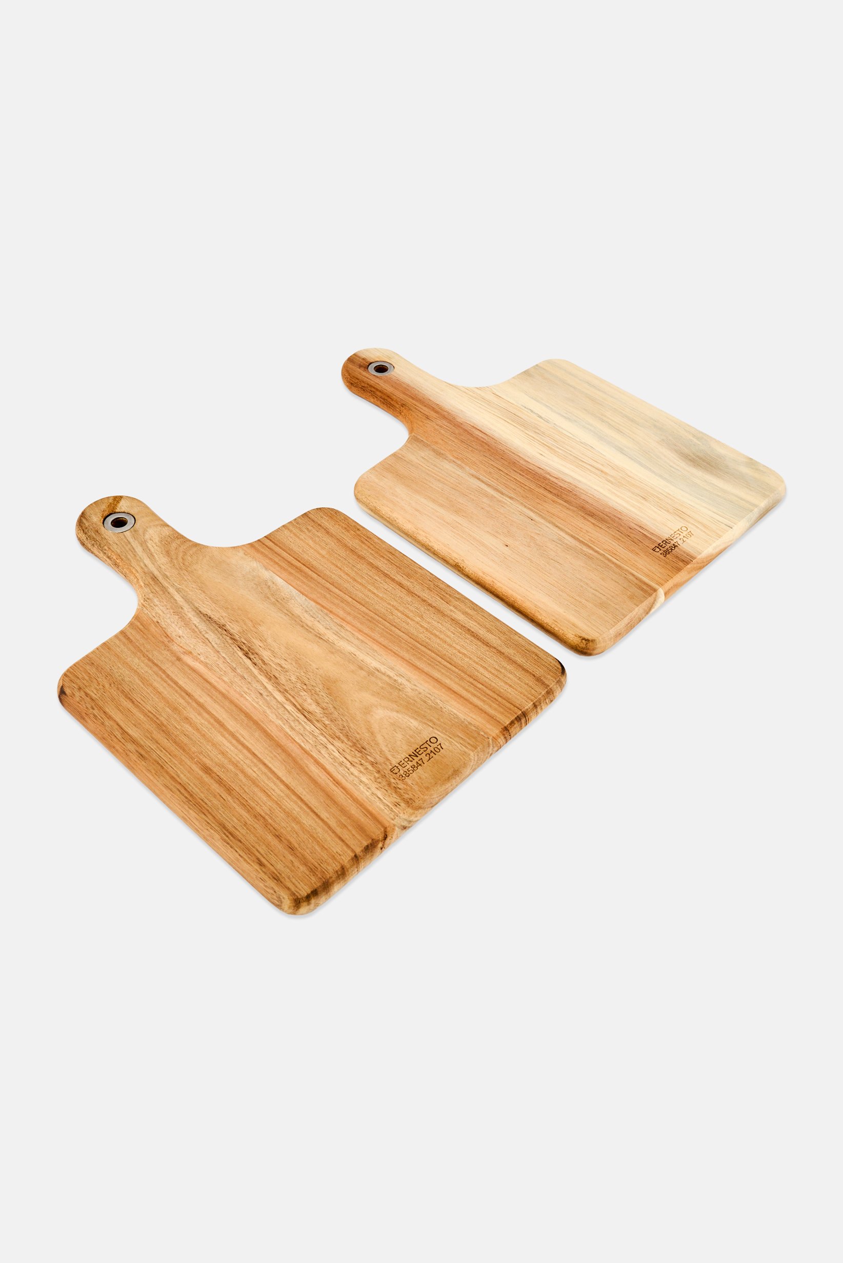 2 Pieces Wooden Serving Boards, Brown