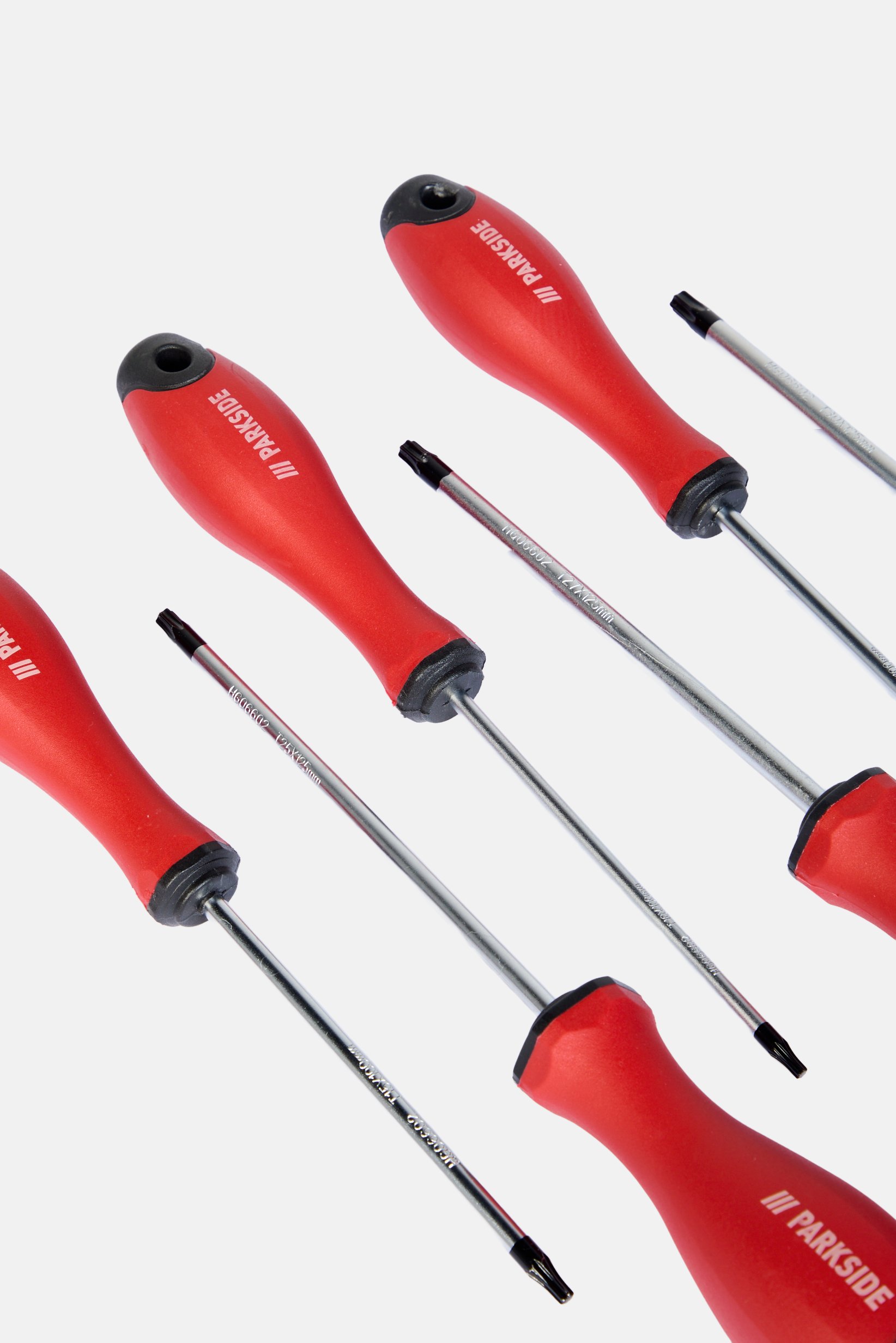 6 Pieces Magnetic Screwdriver Set, Red