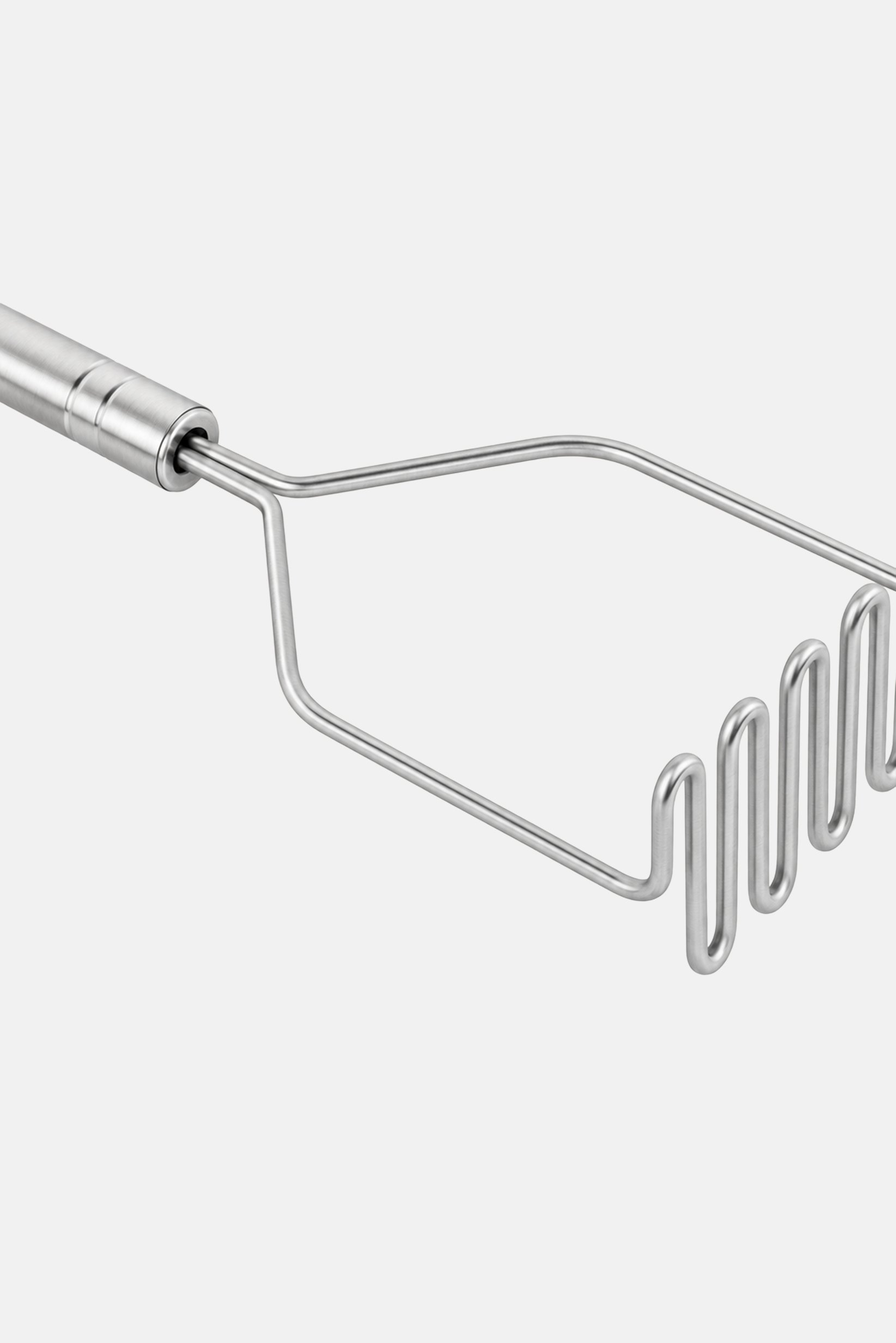 Stainless Steel Potato Masher, Silver