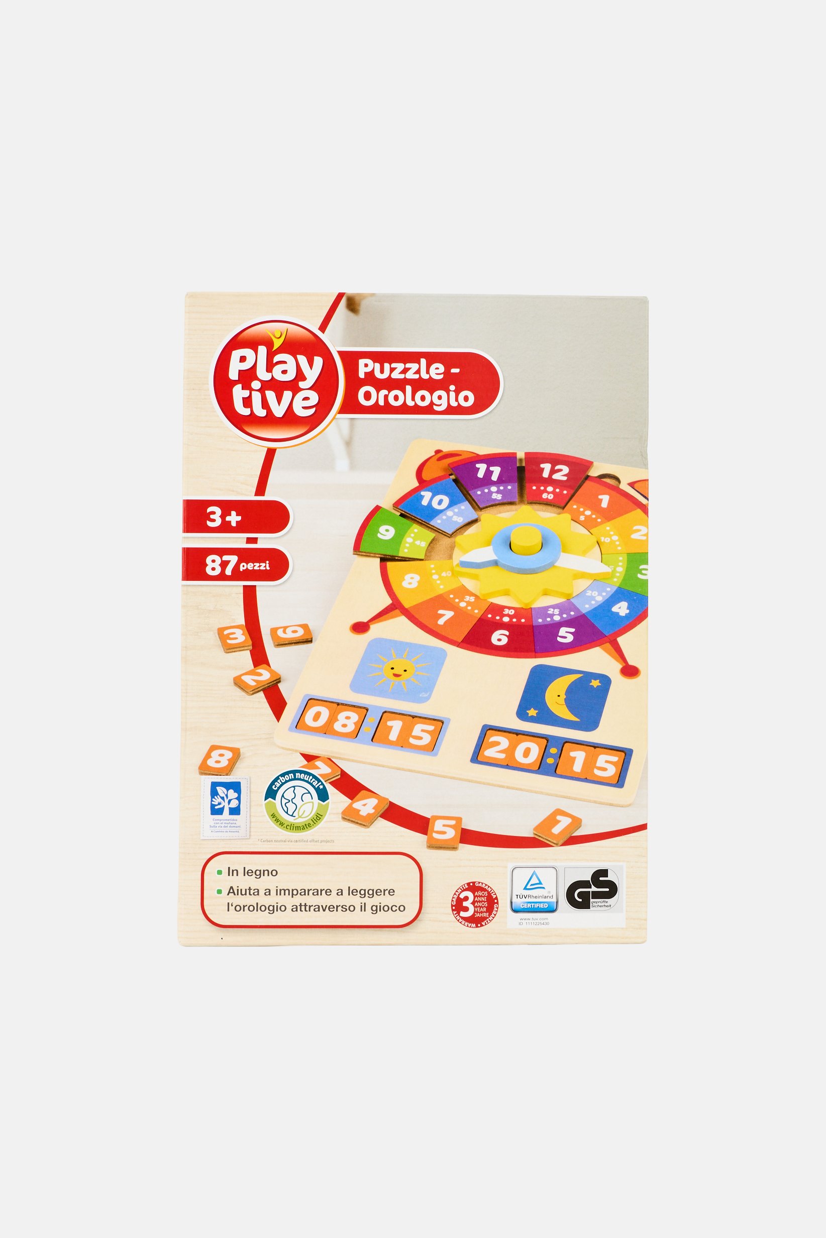 87 Pieces Wooden Learning Puzzle