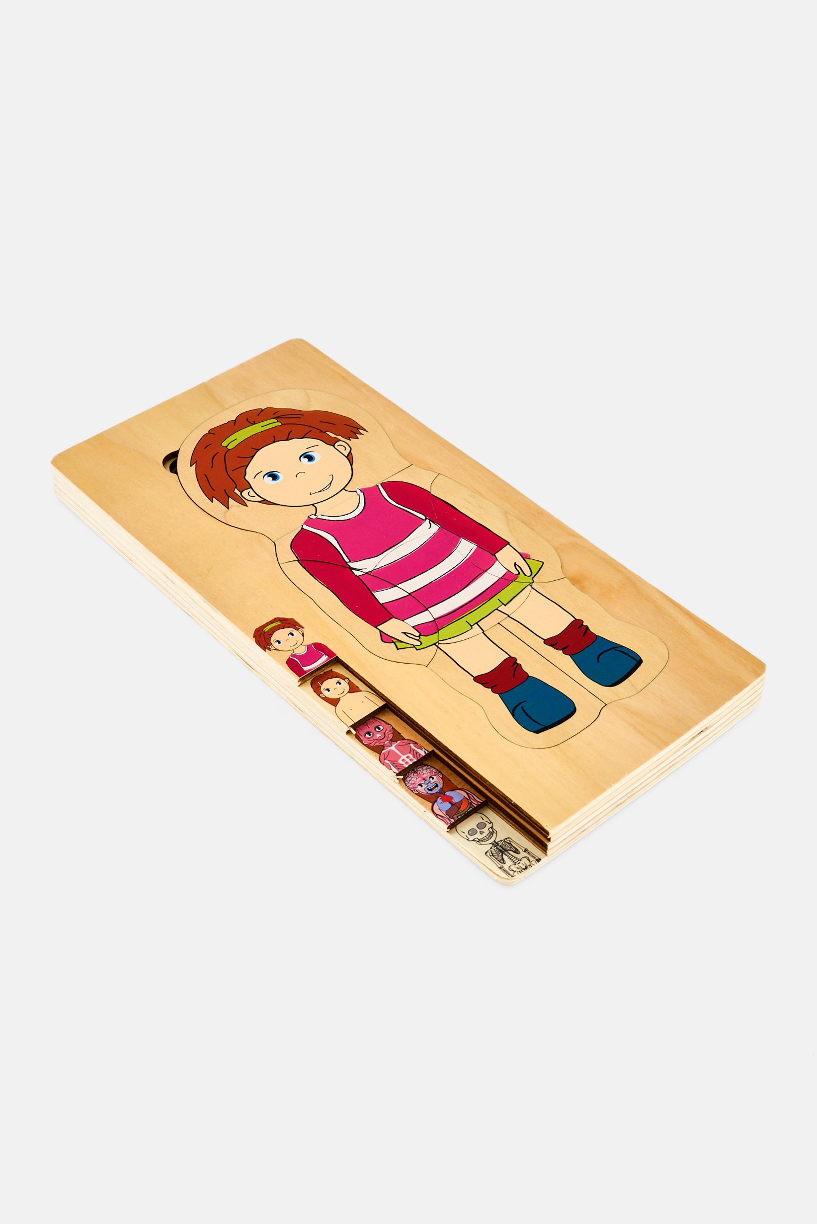 Girl Wooden Learning Puzzle, Assorted