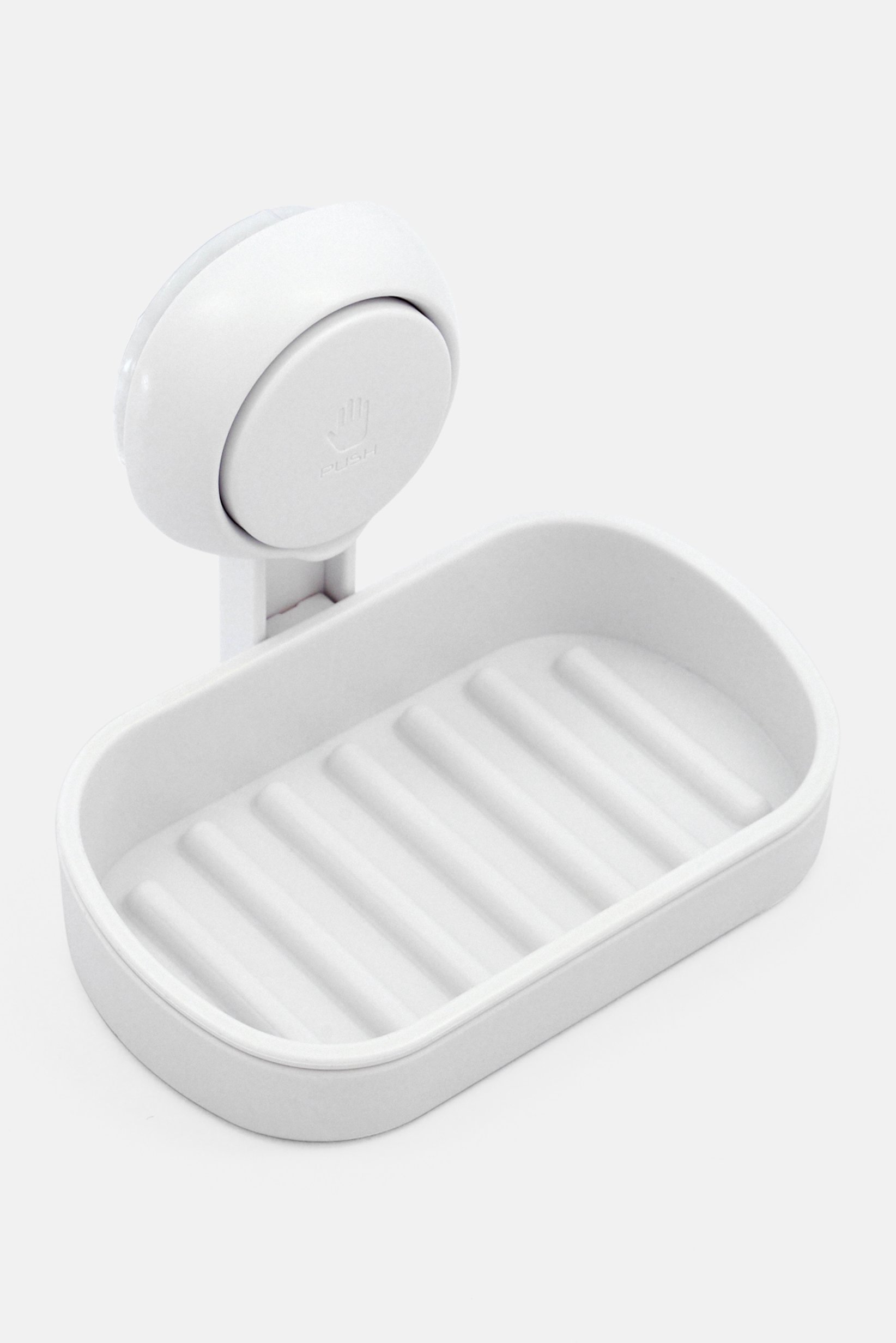Suction Cup Soap Holder, White