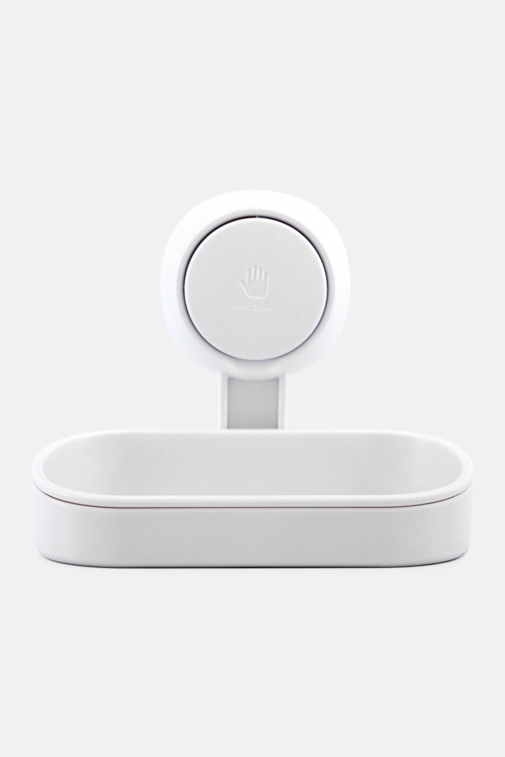 Suction Cup Soap Holder, White