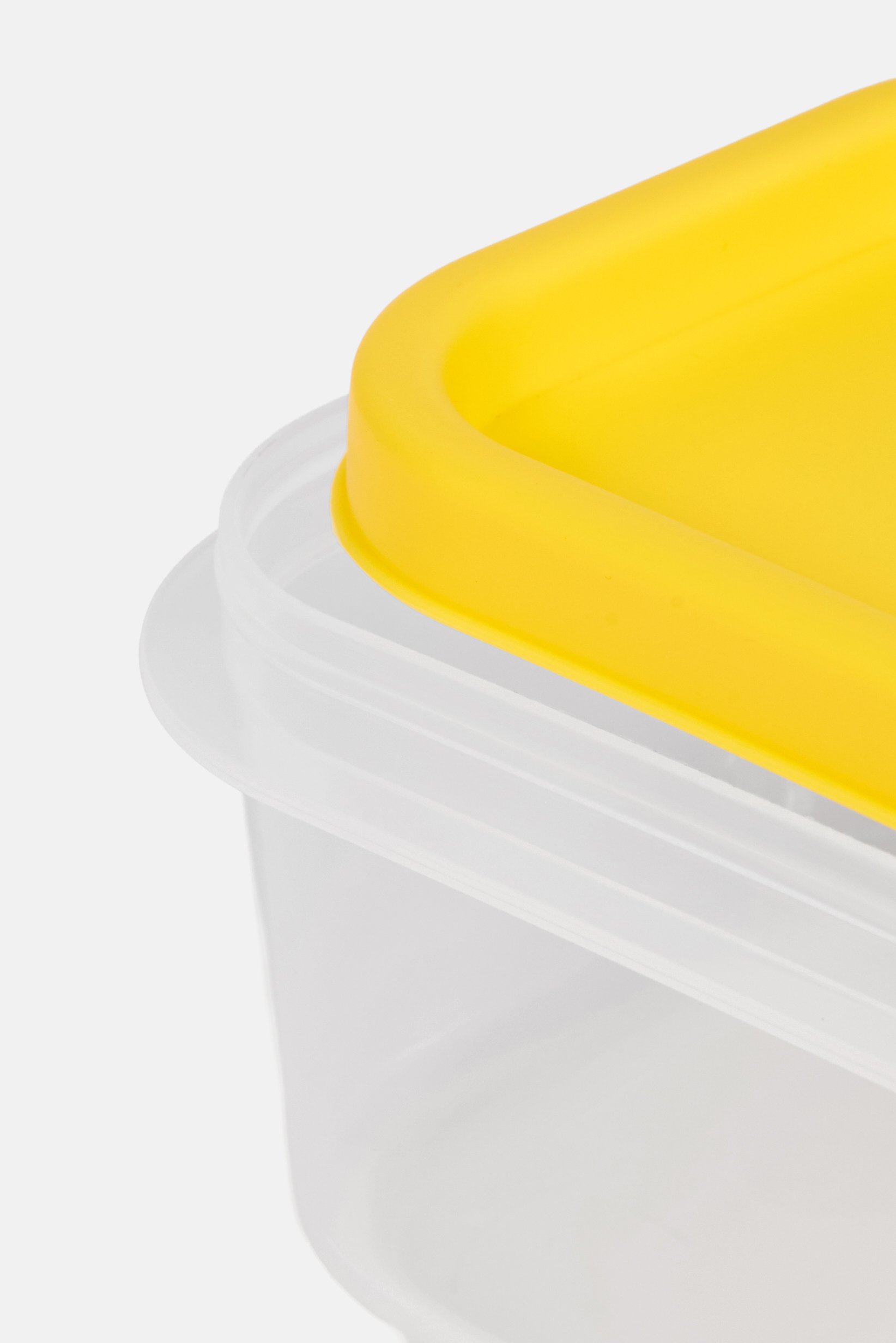 5 Pcs Food Storage Box, Yellow