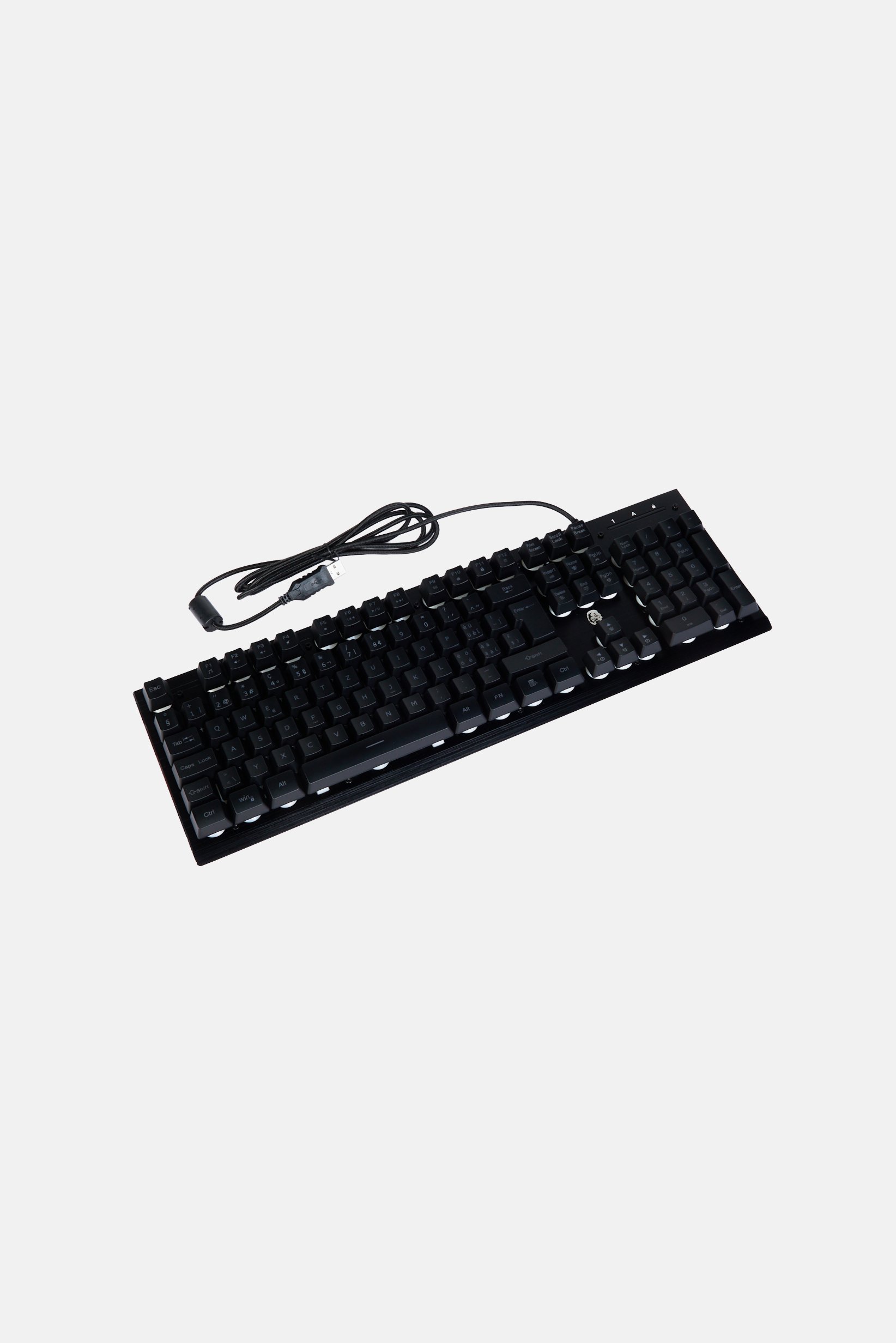 Semi-Mechanical Gaming Keyboard, Black