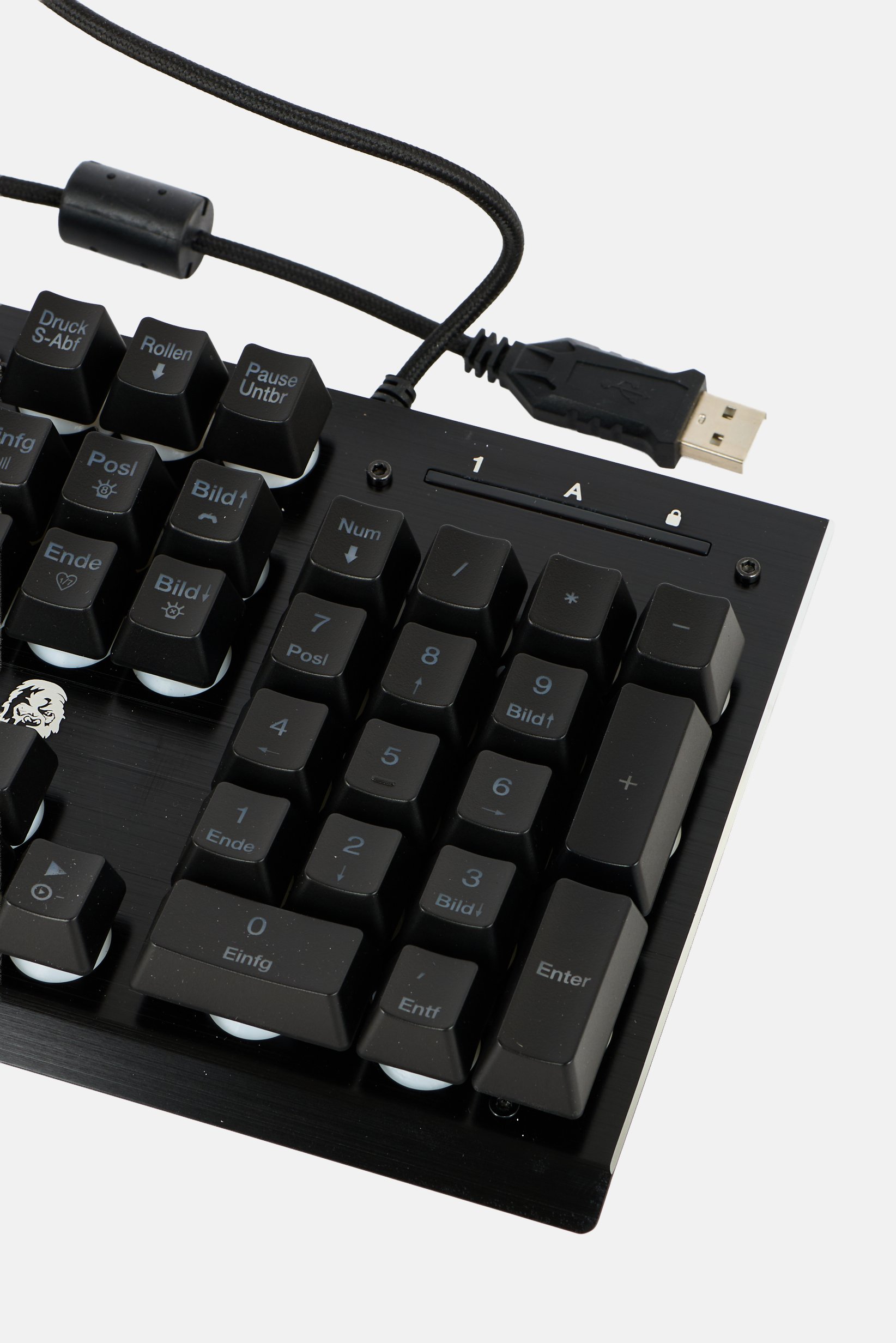 Semi Mechanical Gaming Keyboard, Black