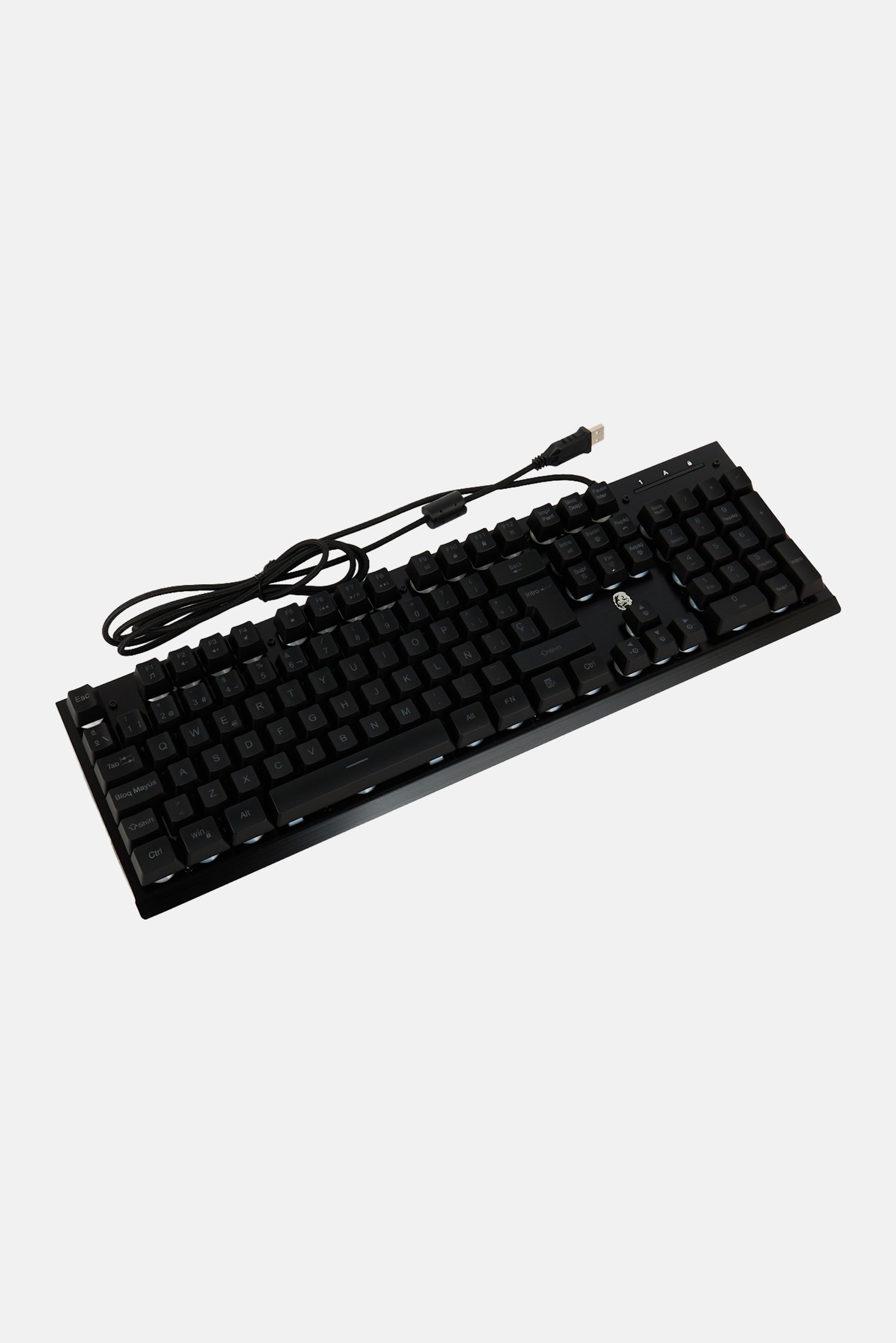 Gaming Keyboard Semi-Mechanical With Backlight, Black