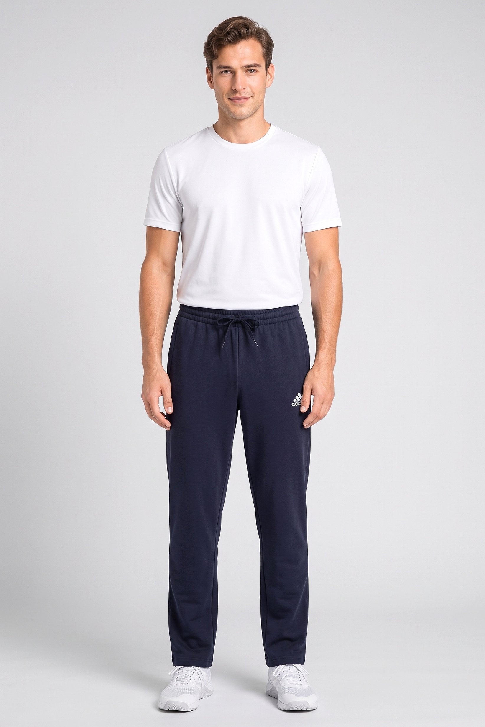 Men Sportswear Fit Outdoor Jogger Pants, Navy