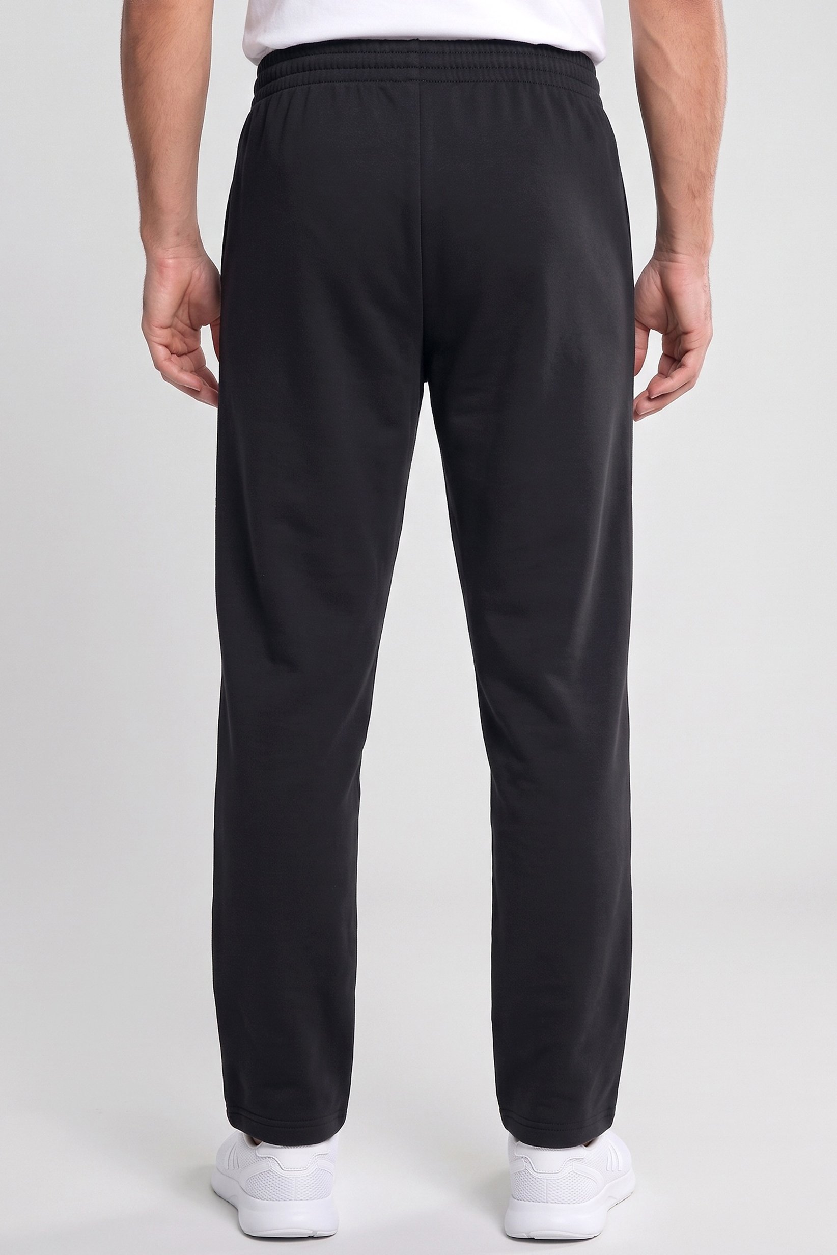 Men Sportswear Fit Outdoor Sweatpants, Black