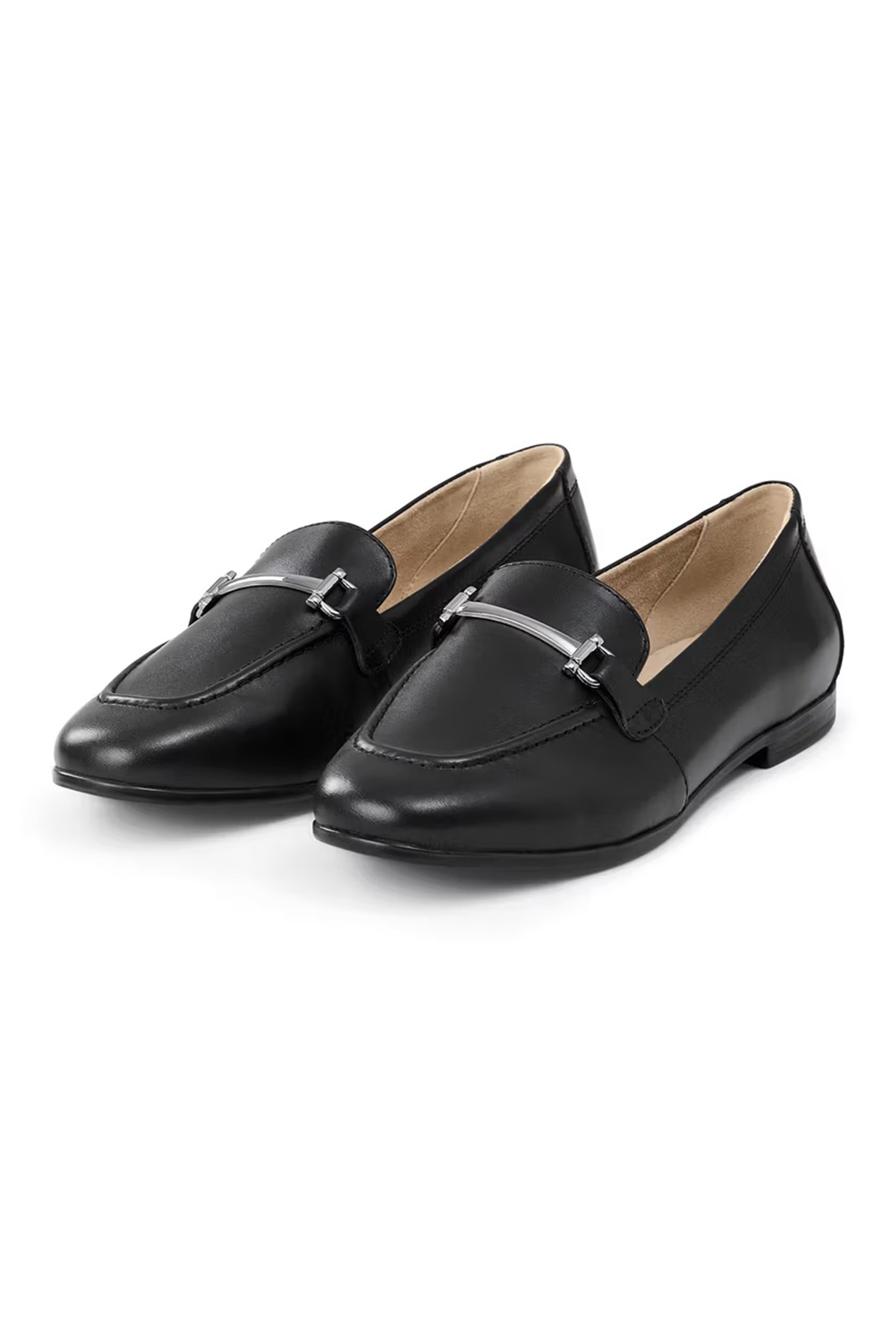 Women Plain Slip On Casual Shoes, Black