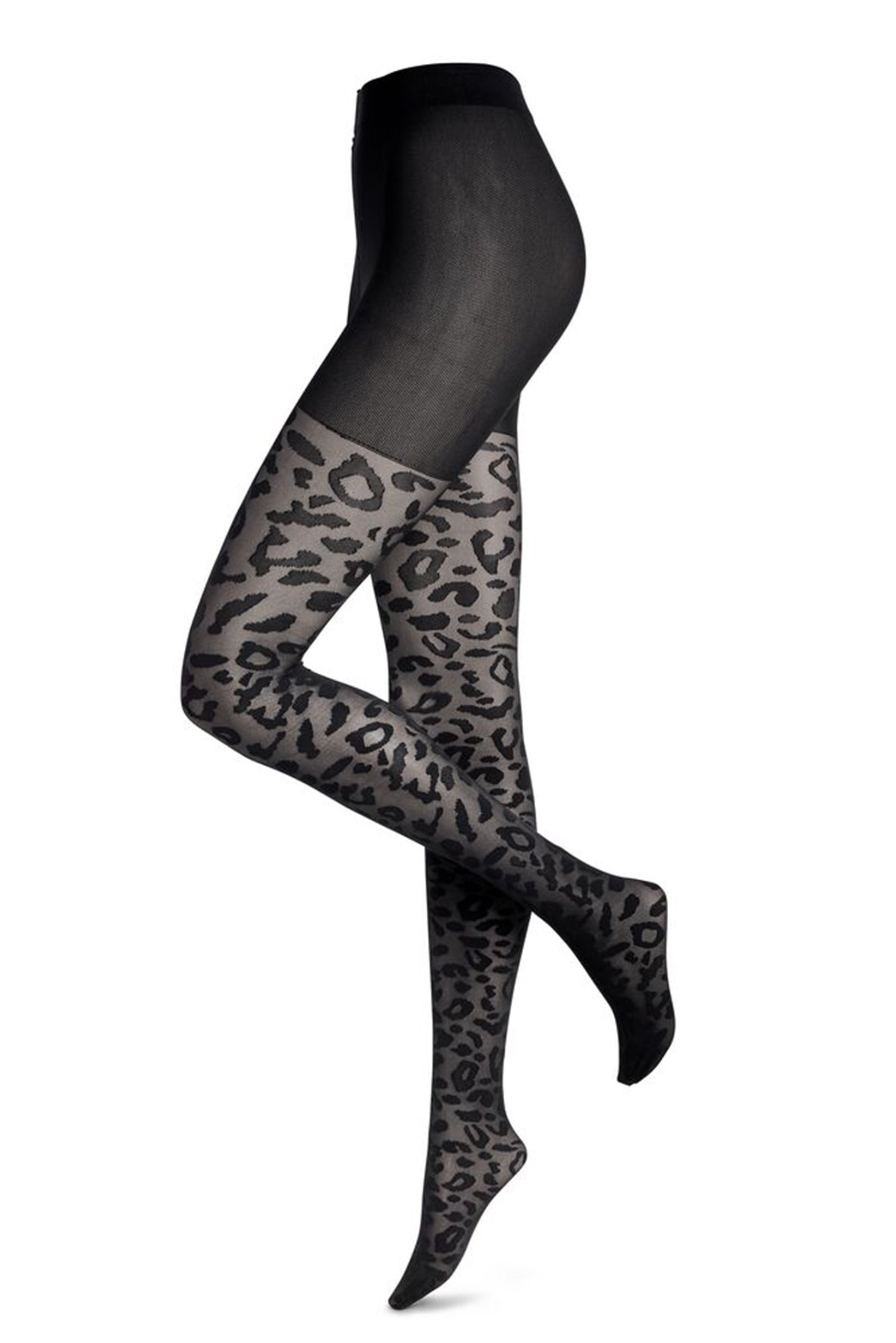 Women Animal Print Thin Tights, Multicolor
