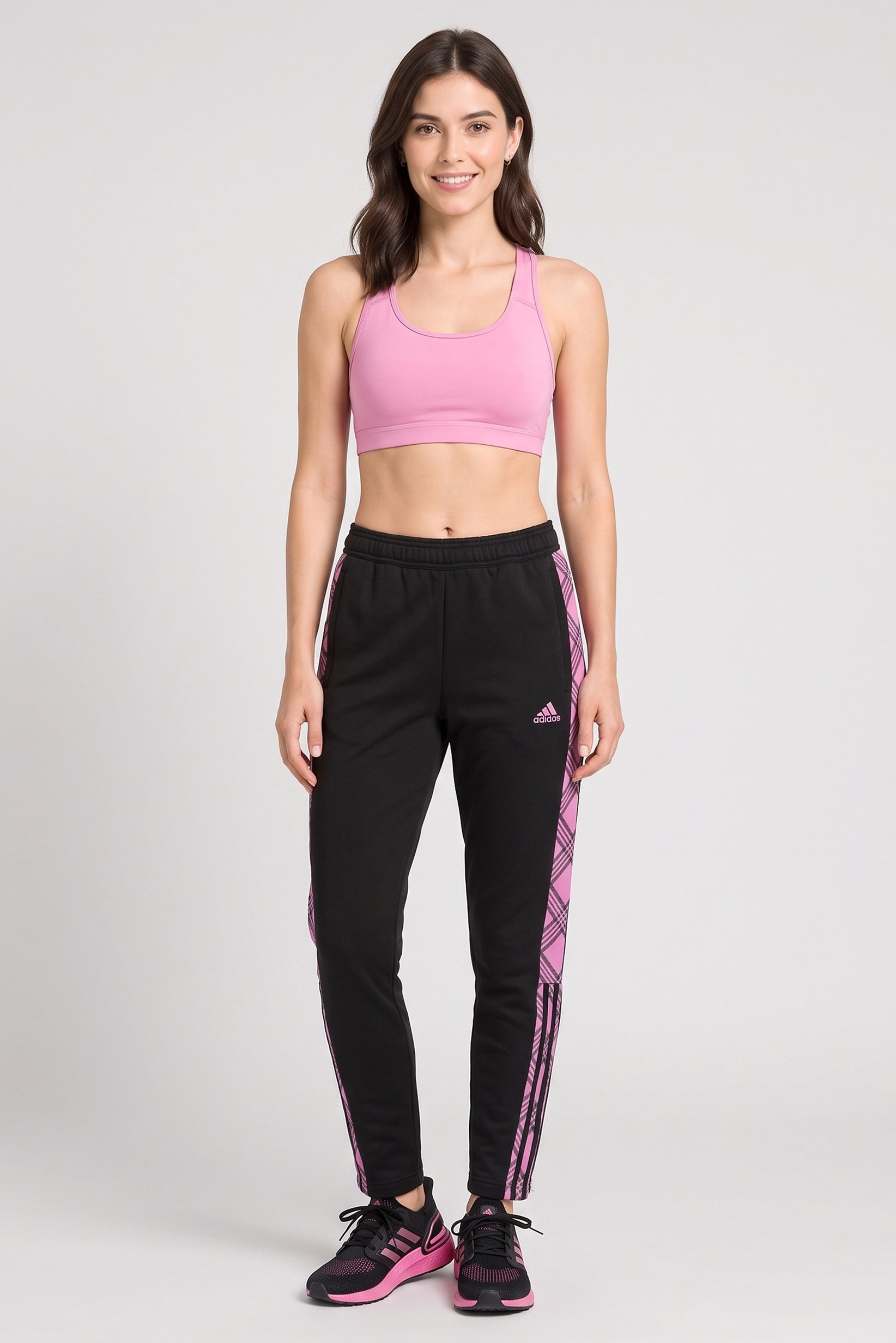 Women Regular Fit Training Track Pants, Black